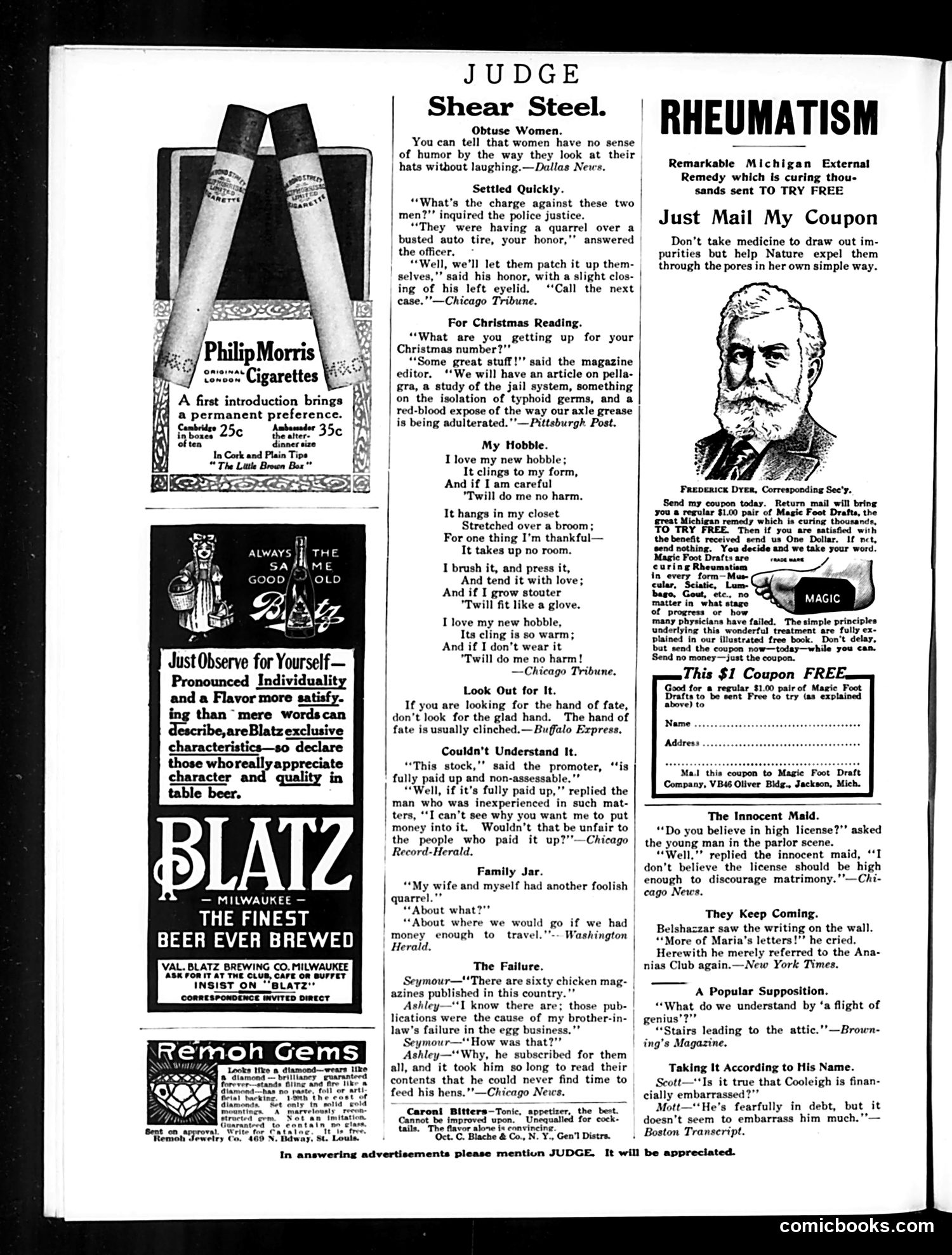 Judge — November 19, 1910 — page 20