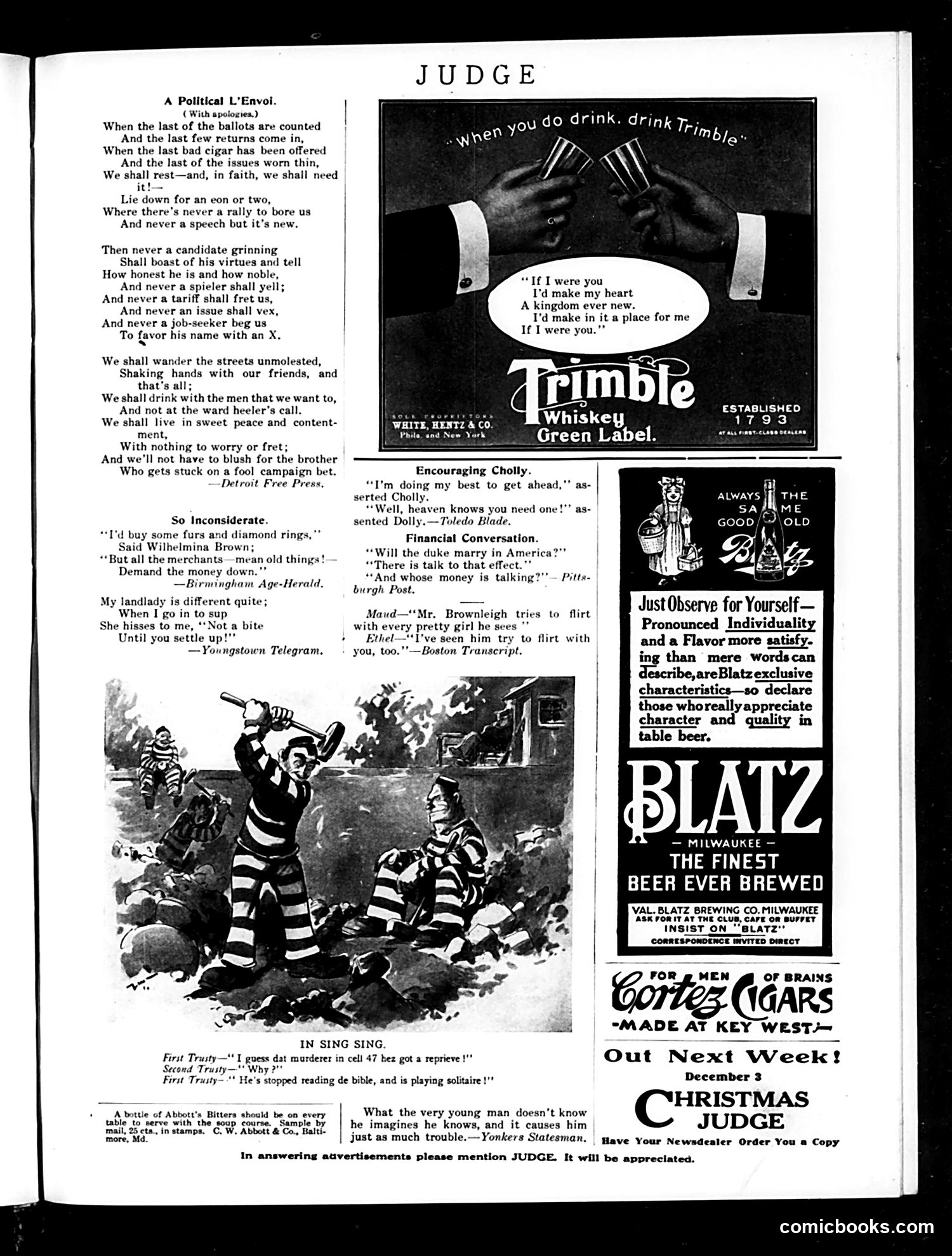 Judge — November 26, 1910 — page 3