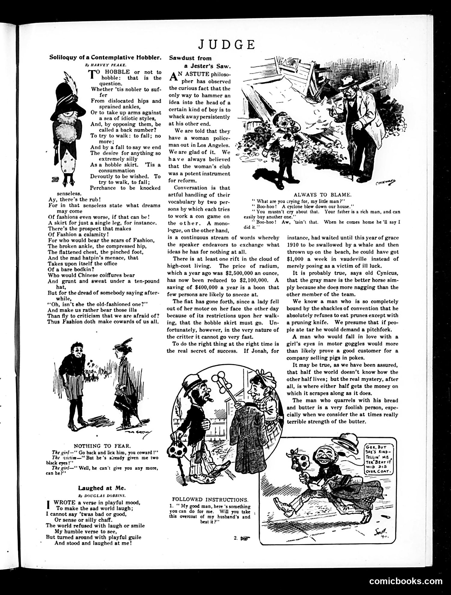 Judge — November 26, 1910 — page 9