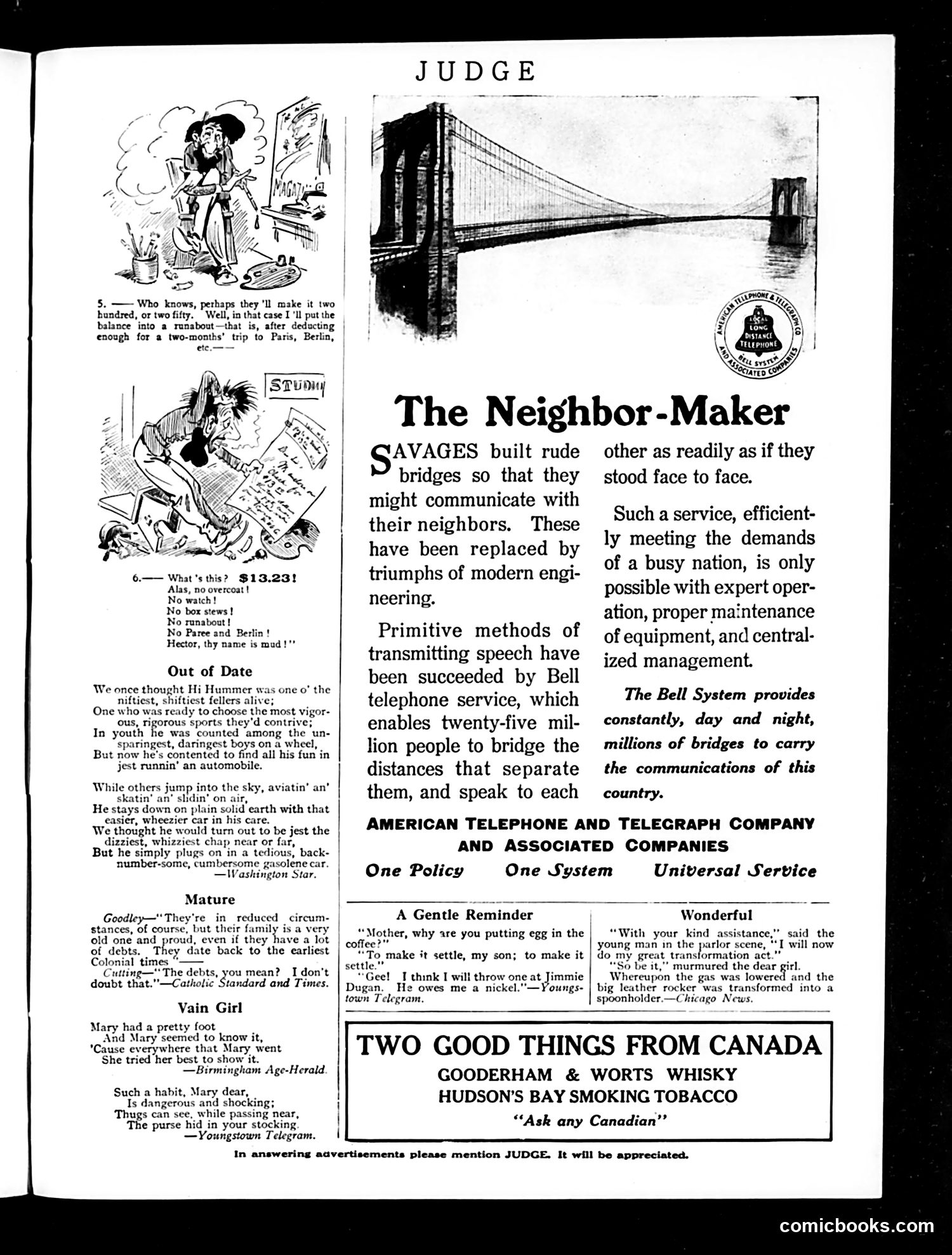Judge — December 3, 1910 — page 7