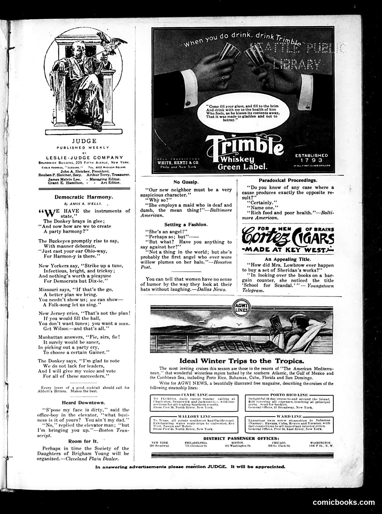 Judge — January 7, 1911 — page 3
