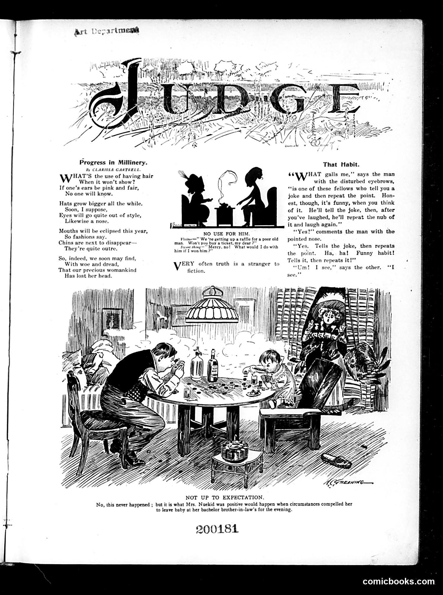 Judge — January 7, 1911 — page 5