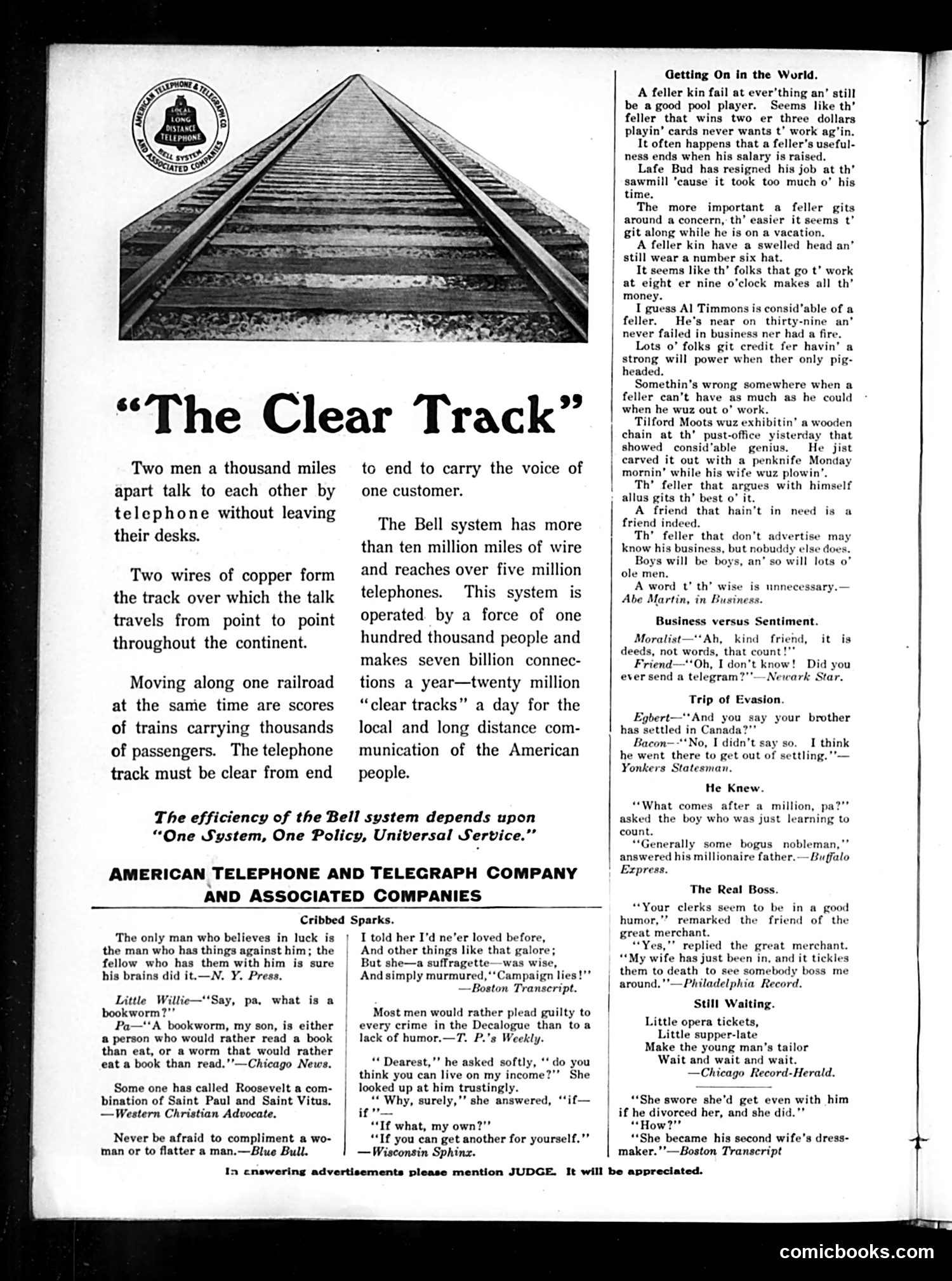 Judge — January 7, 1911 — page 22