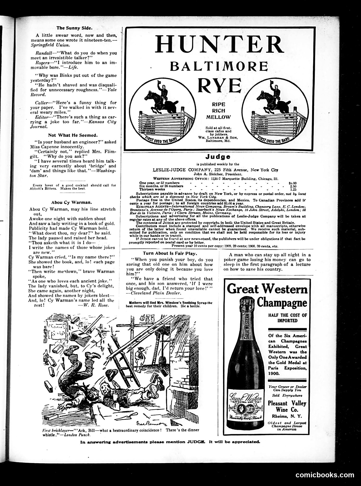 Judge — January 28, 1911 — page 23