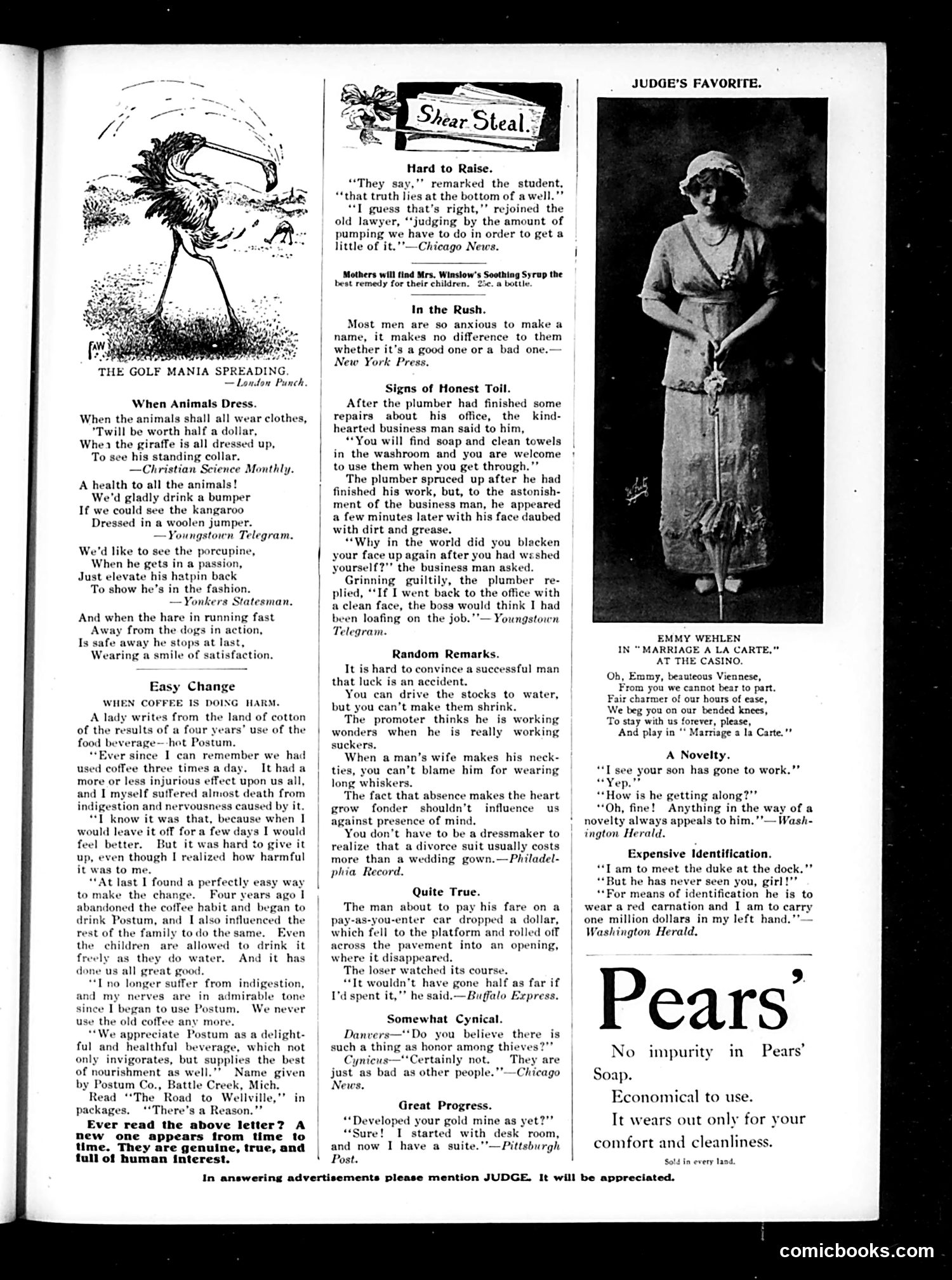 Judge — February 4, 1911 — page 19