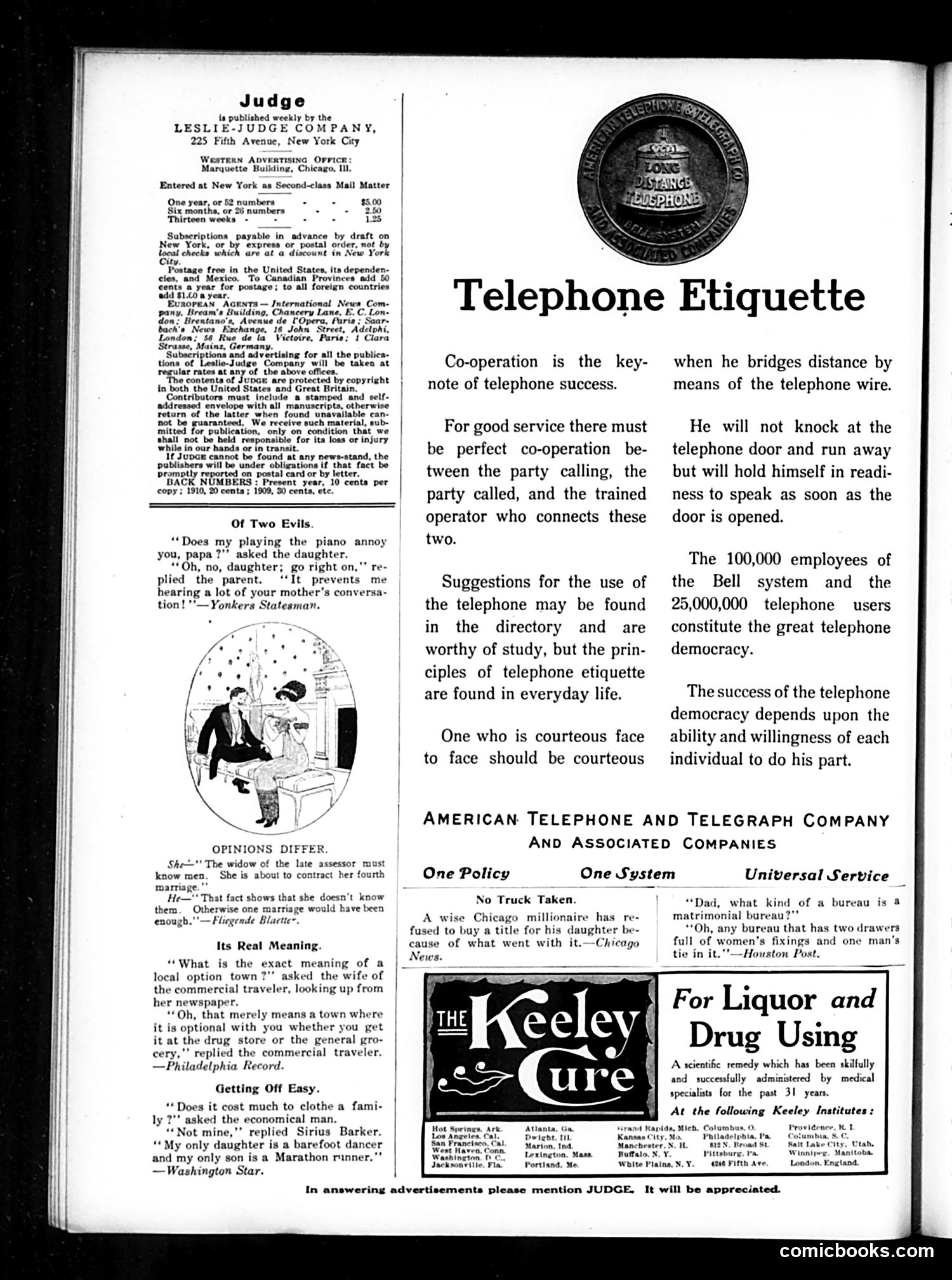Judge — February 4, 1911 — page 22