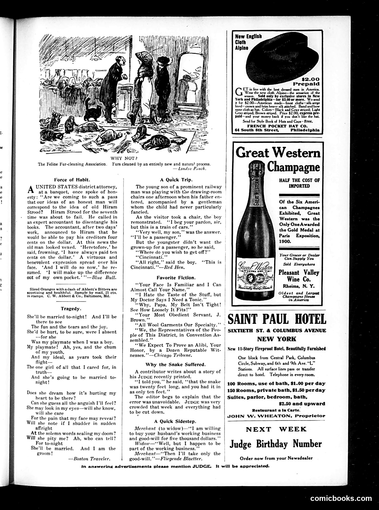 Judge — February 18, 1911 — page 21