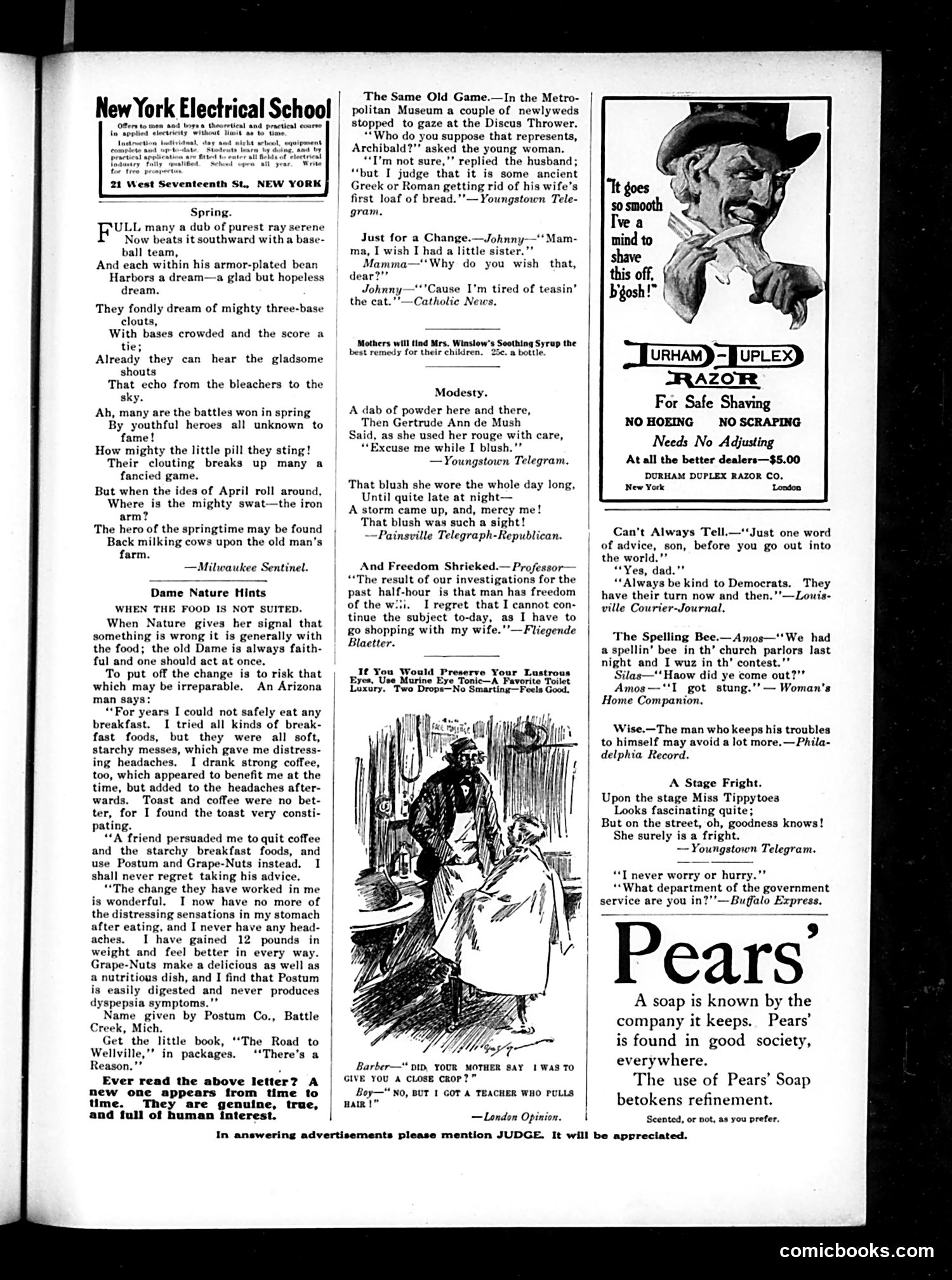 Judge — April 29, 1911 — page 21