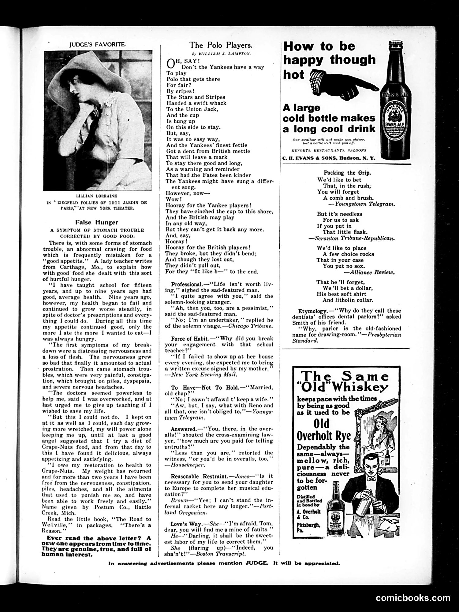 Judge — July 29, 1911 — page 19