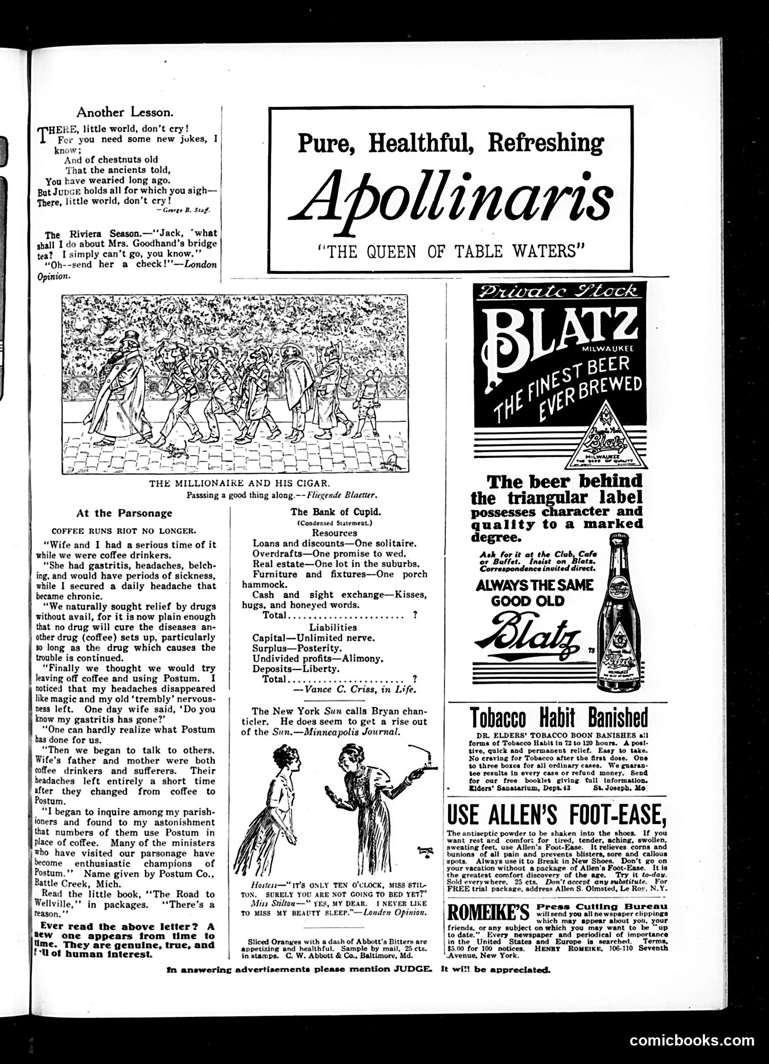 Judge — August 19, 1911 — page 19