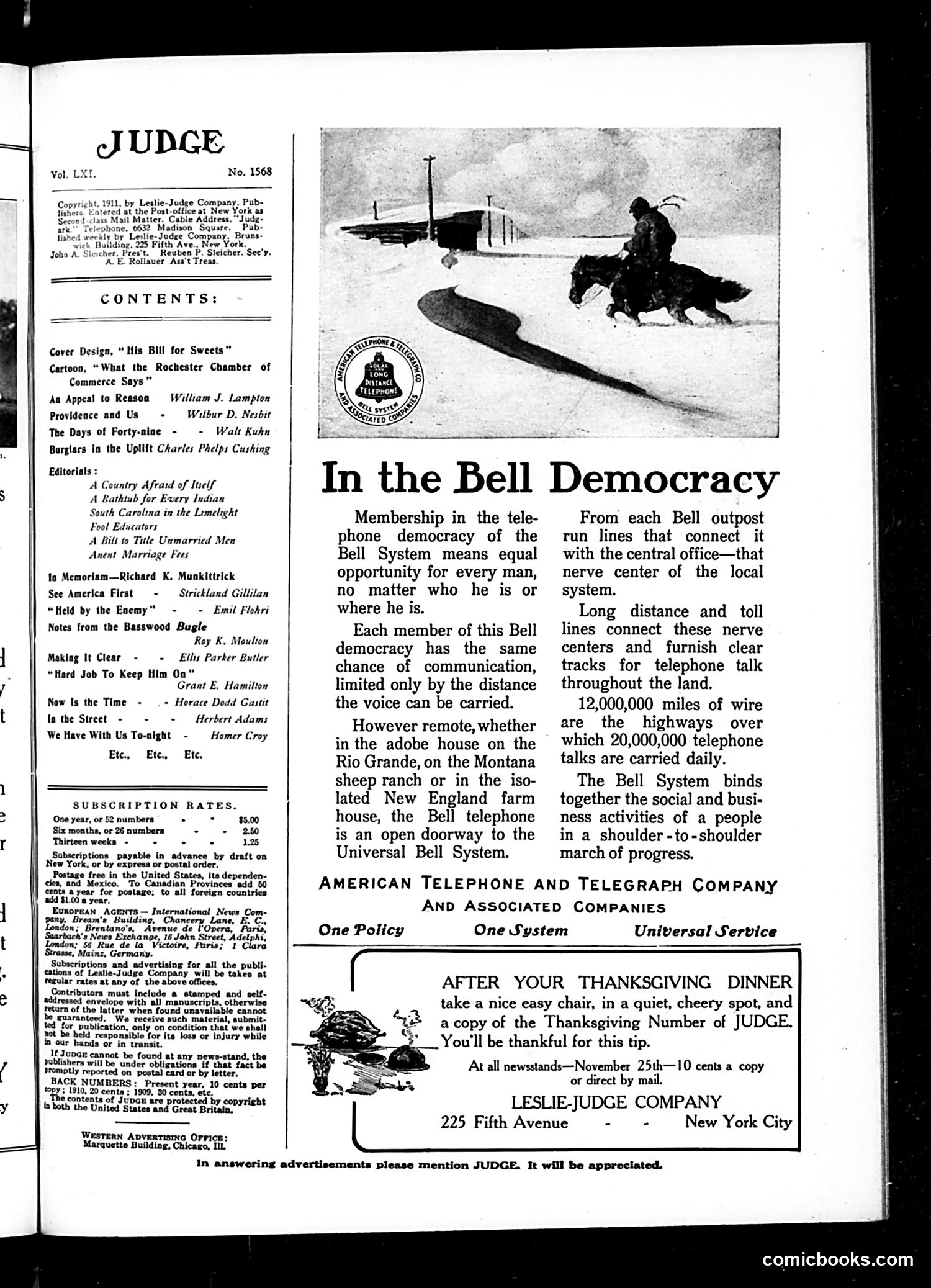 Judge — November 4, 1911 — page 3