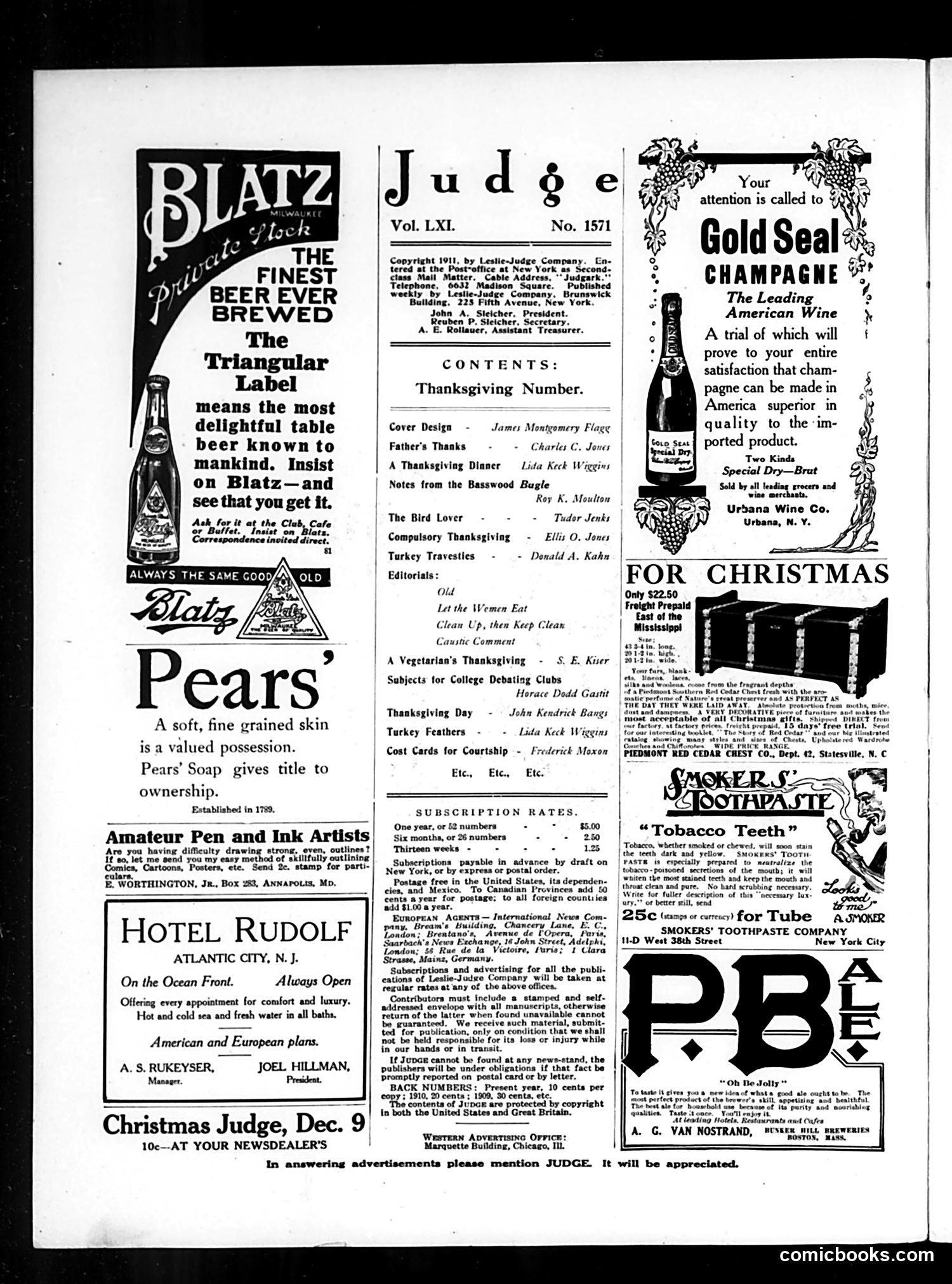 Judge — November 25, 1911 — page 2