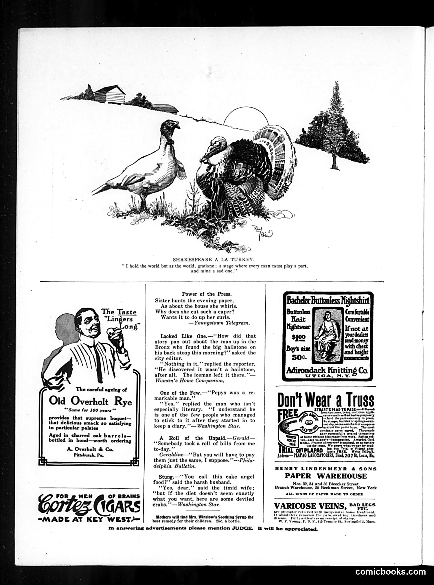 Judge — November 25, 1911 — page 20