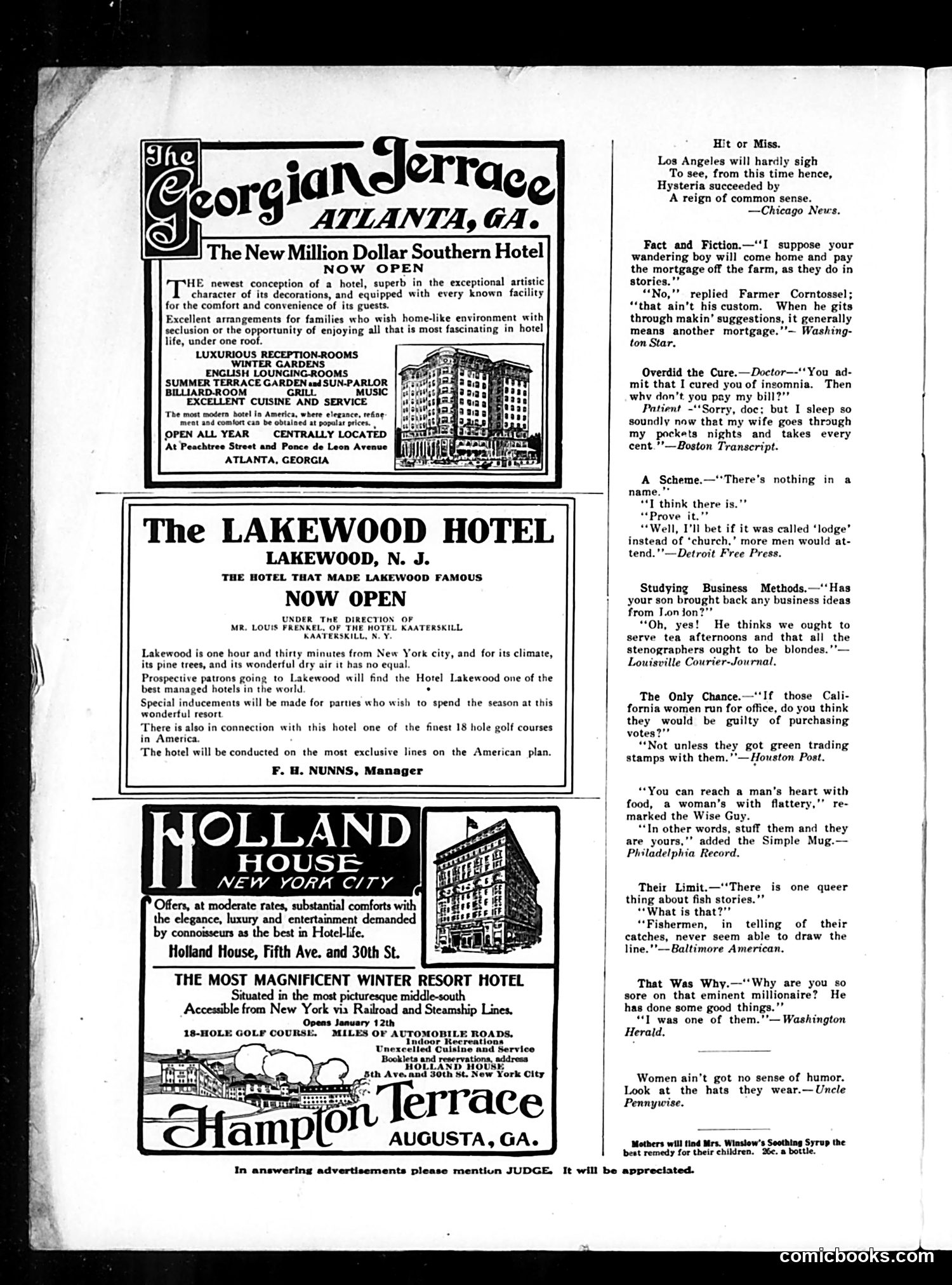 Judge — December 30, 1911 — page 20