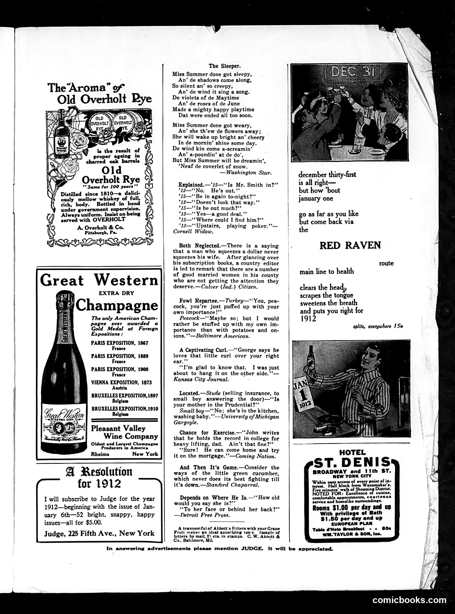 Judge — December 30, 1911 — page 21