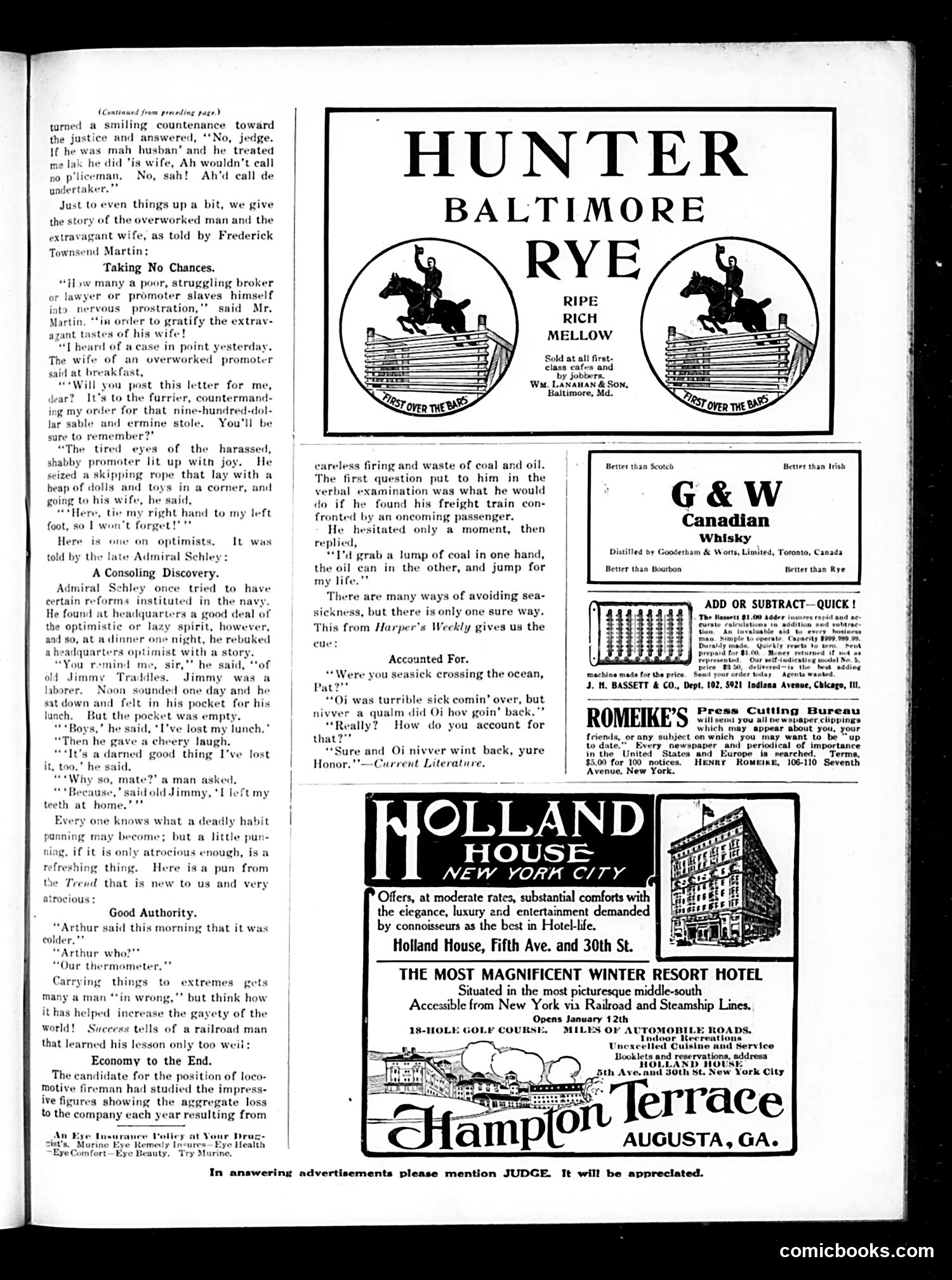 Judge — January 20, 1912 — page 23