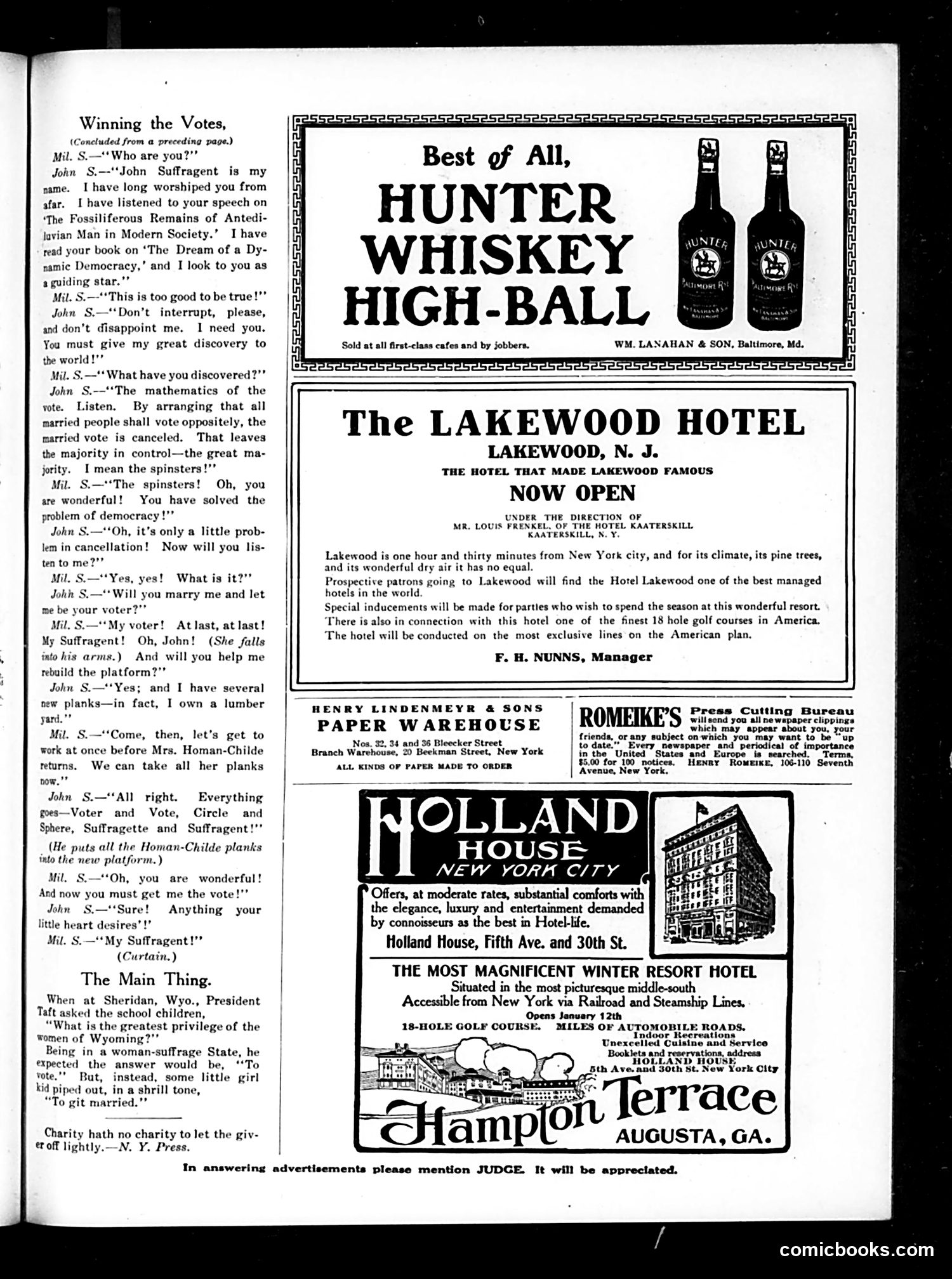 Judge — February 3, 1912 — page 23