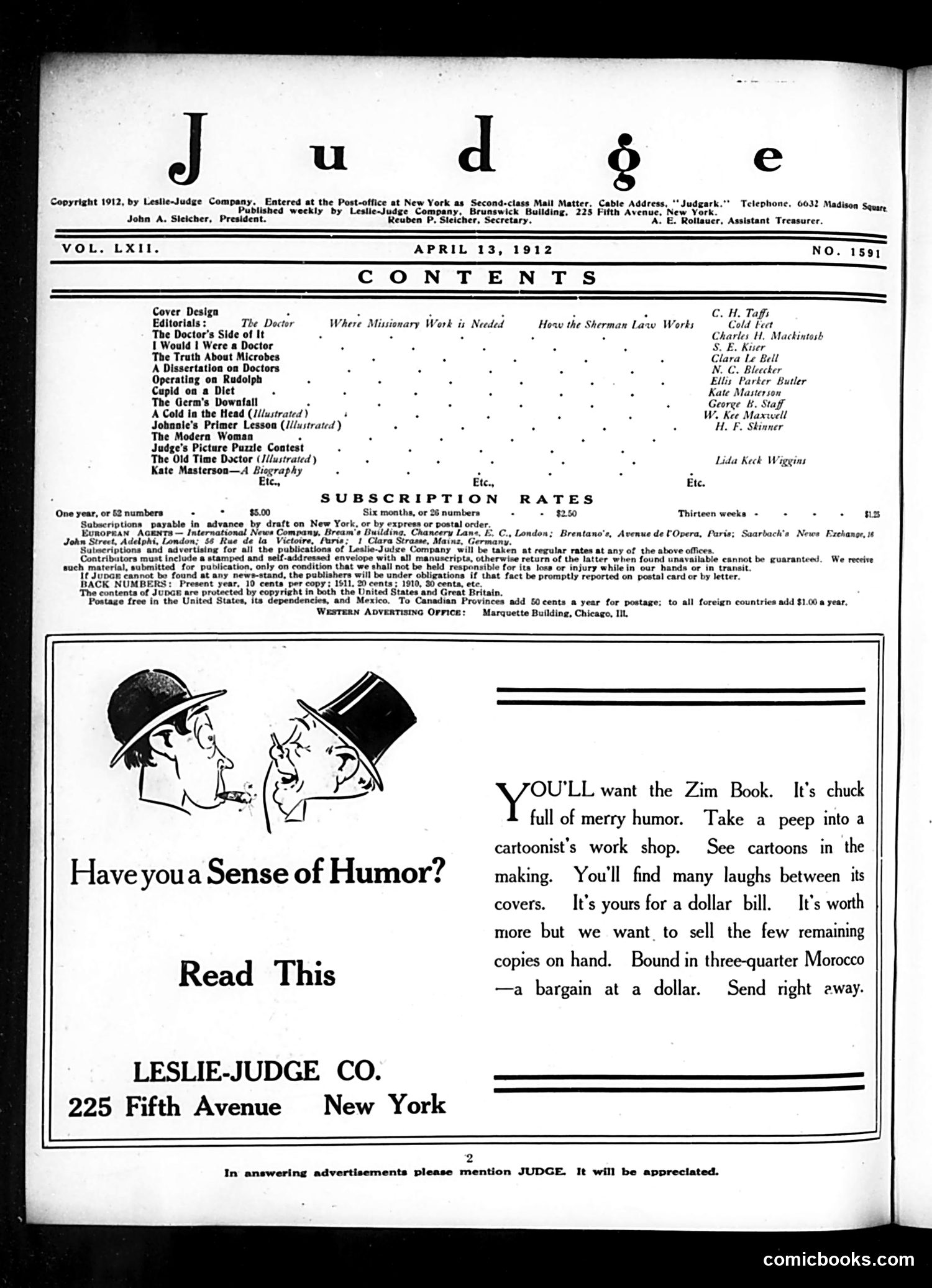 Judge — April 13, 1912 — page 2