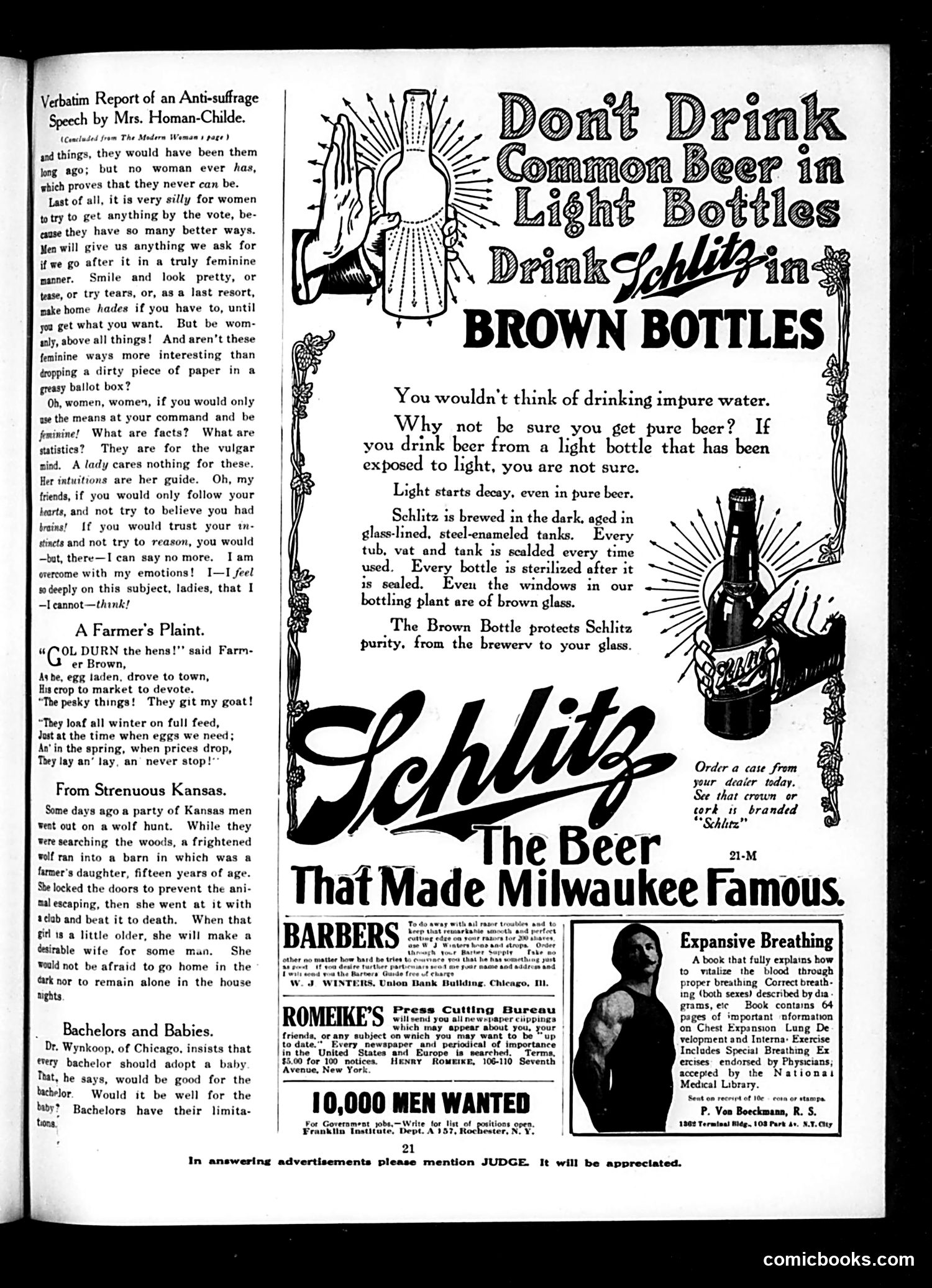 Judge — April 20, 1912 — page 21