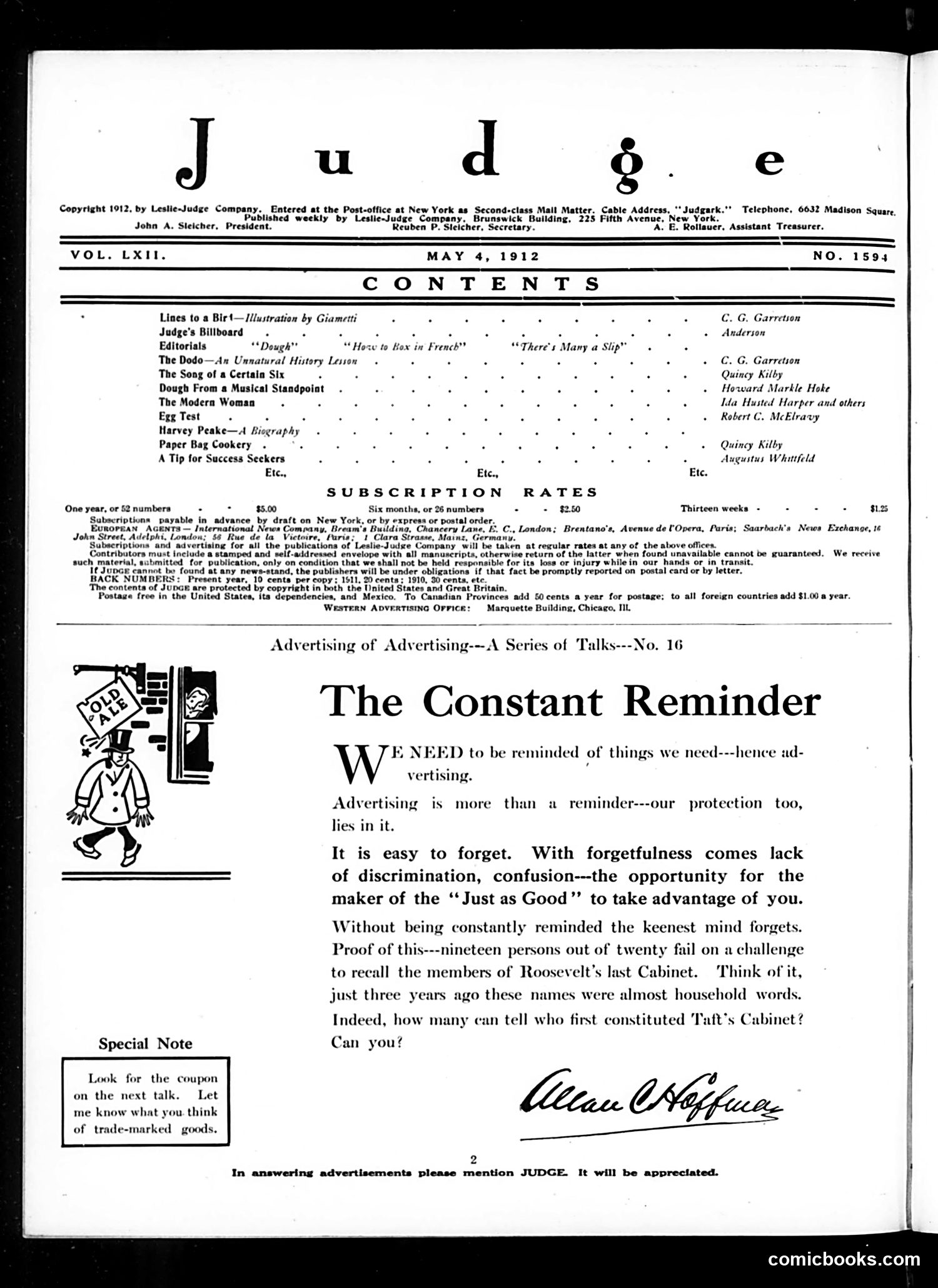 Judge — May 4, 1912 — page 2
