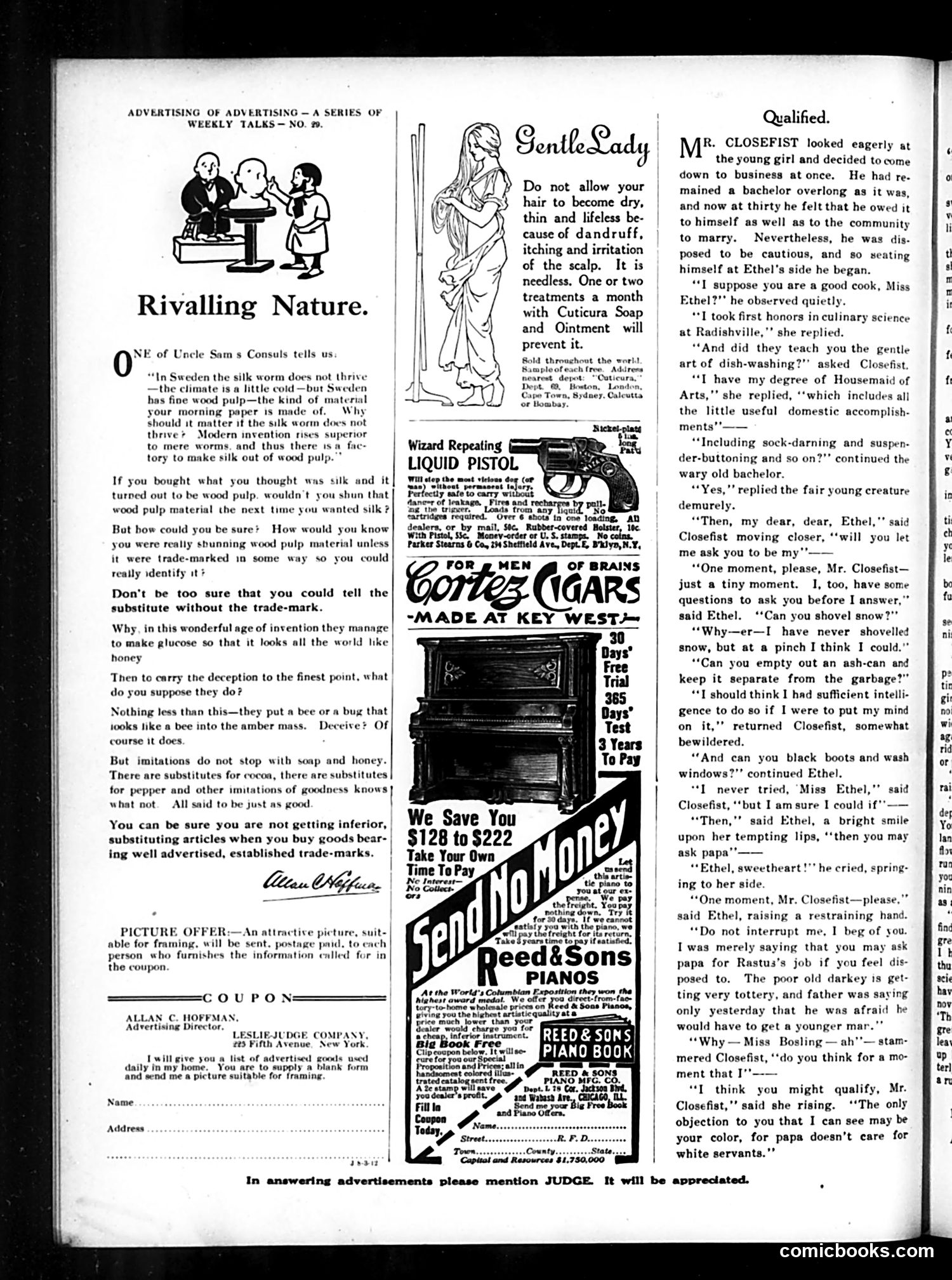 Judge — August 3, 1912 — page 20