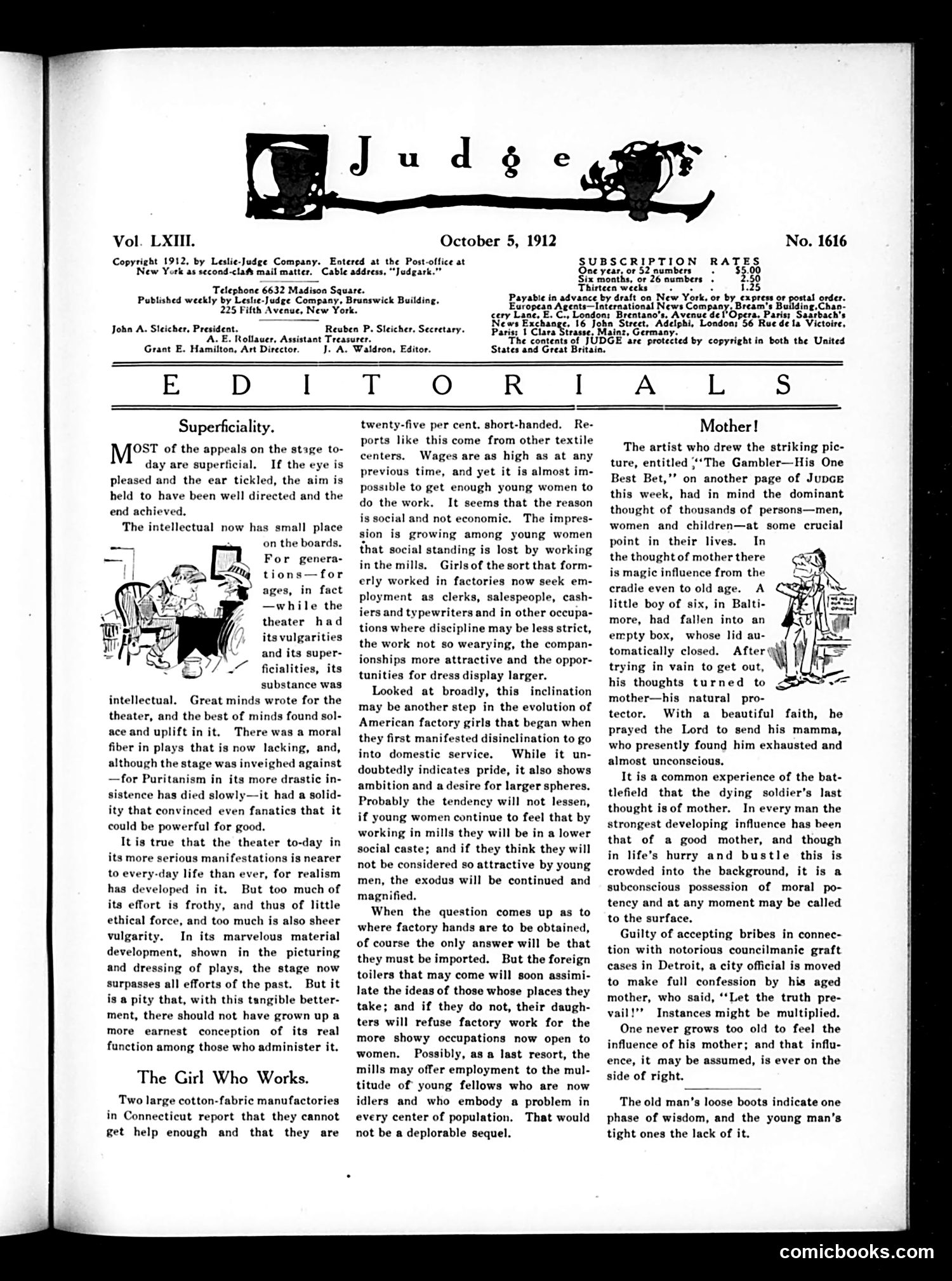 Judge — October 5, 1912 — page 5