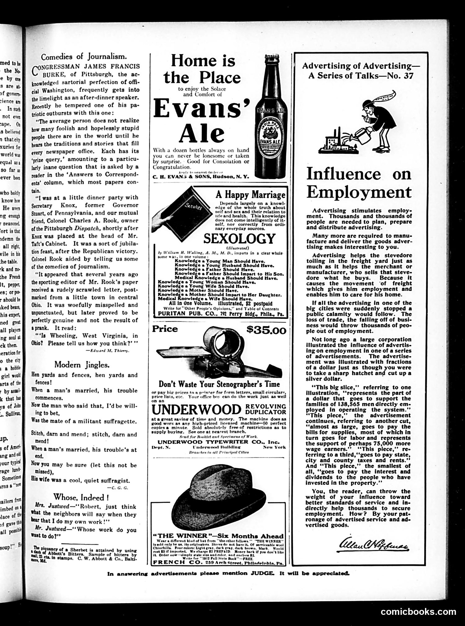 Judge — October 5, 1912 — page 21
