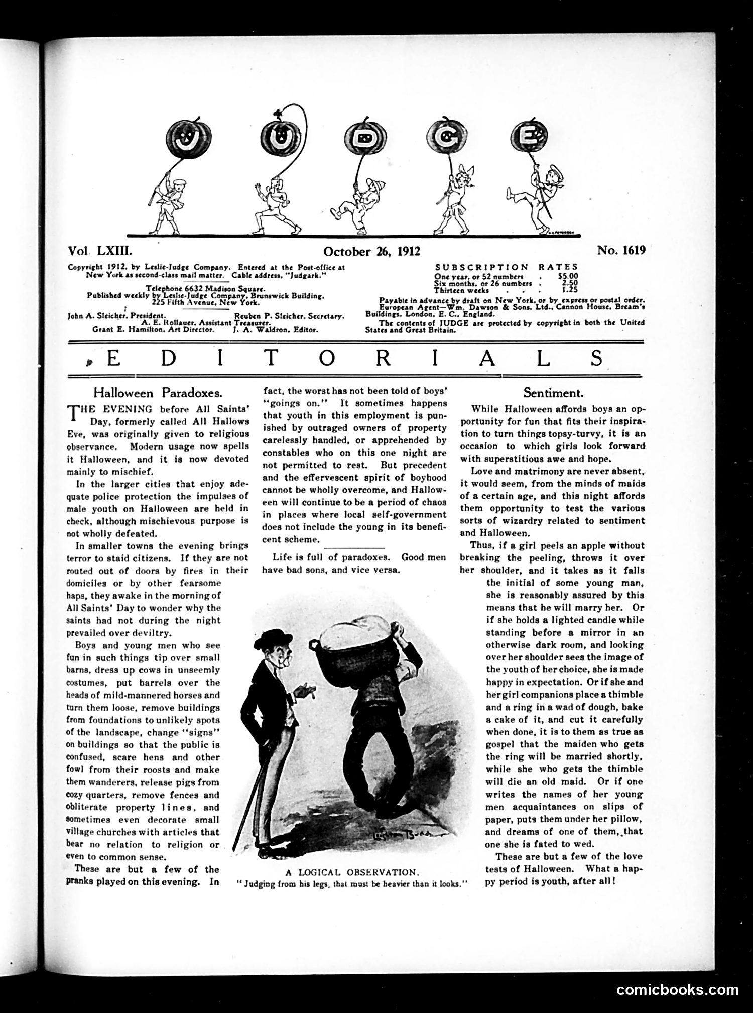Judge — October 26, 1912 — page 5