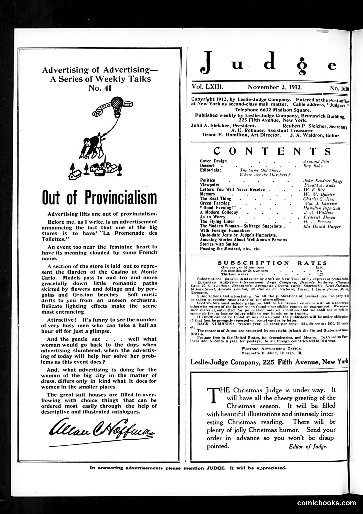 Judge — November 2, 1912 — page 2