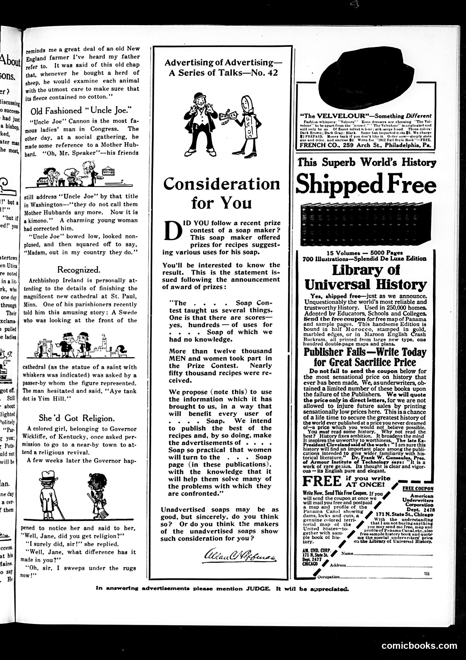 Judge — November 9, 1912 — page 19