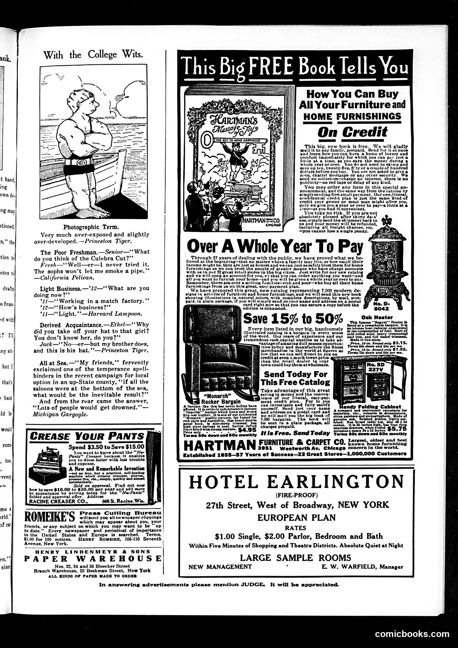 Judge — November 9, 1912 — page 21