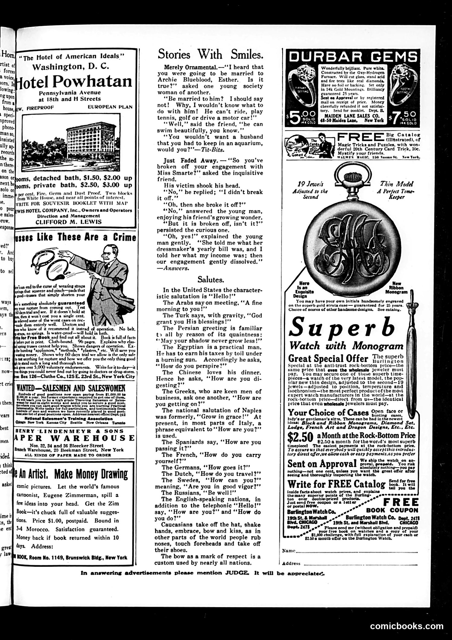 Judge — November 16, 1912 — page 21