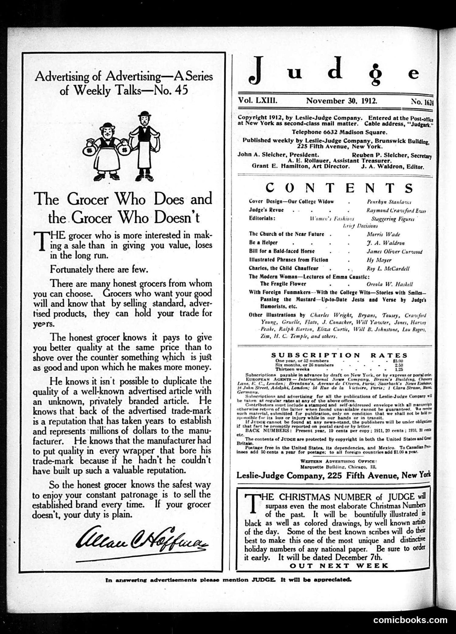 Judge — November 30, 1912 — page 2