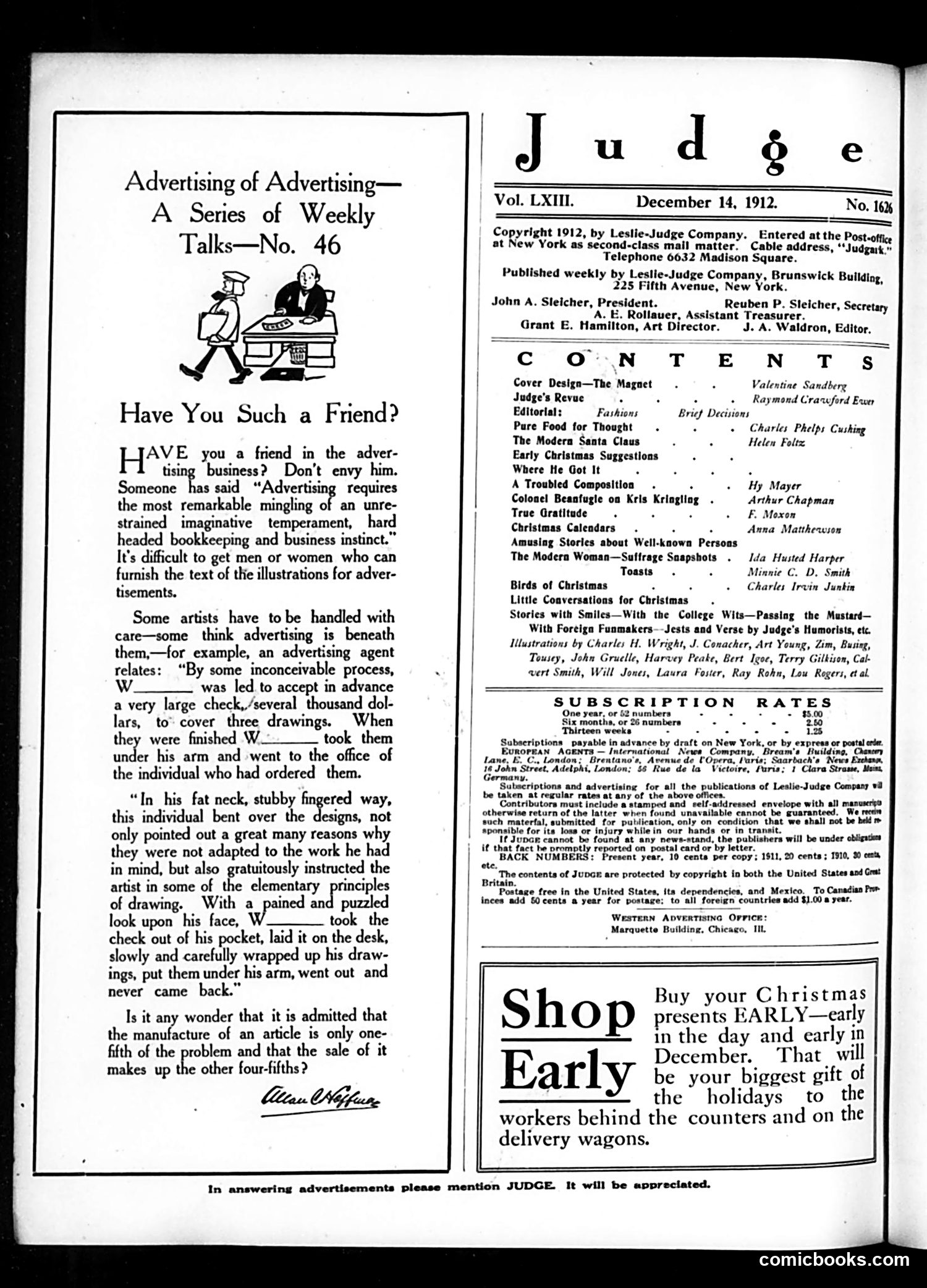 Judge — December 14, 1912 — page 2