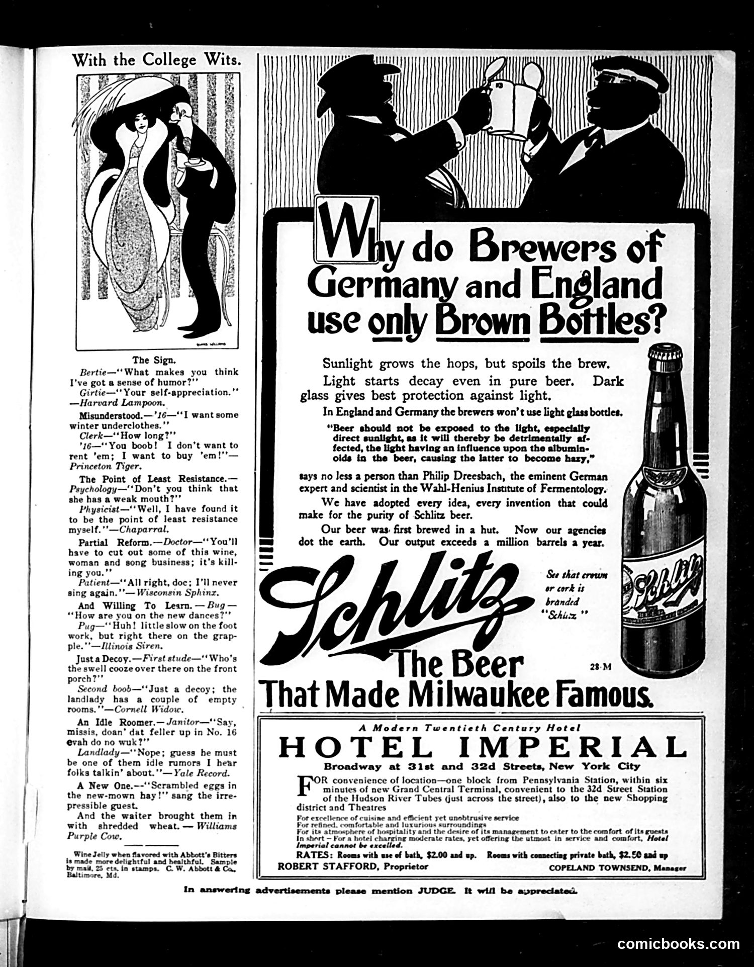 Judge — December 28, 1912 — page 21