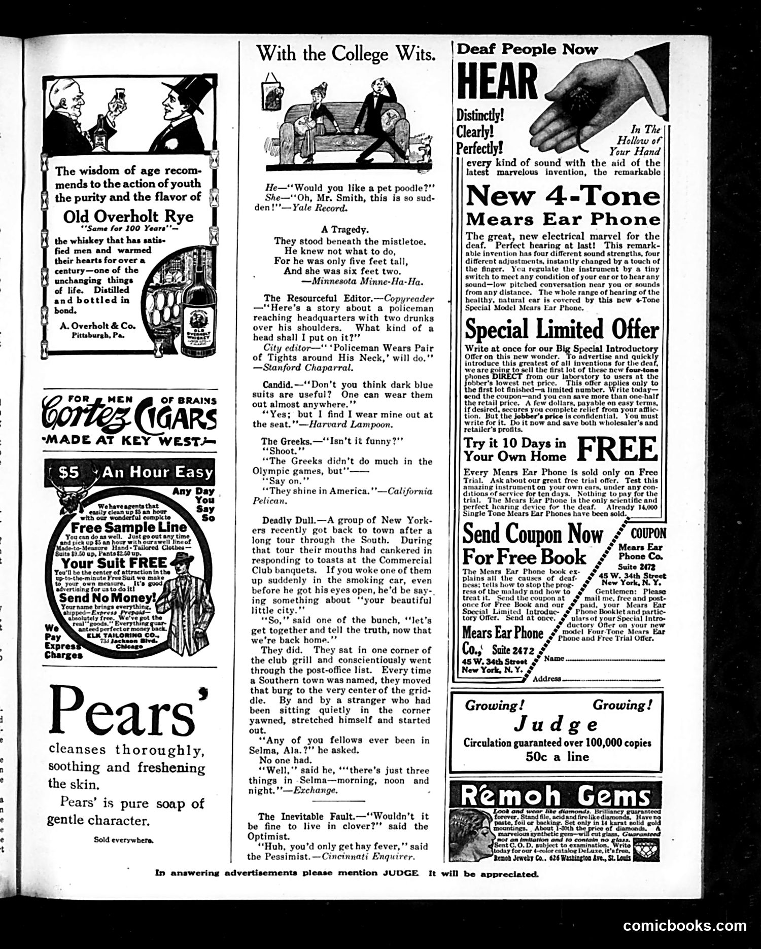 Judge — February 1, 1913 — page 21