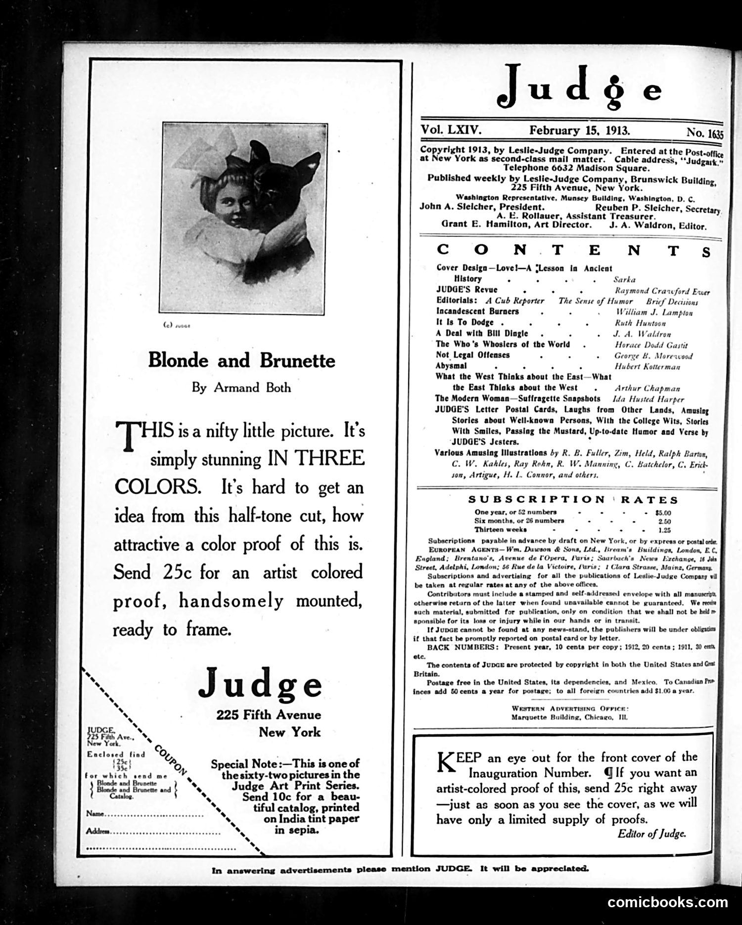 Judge — February 15, 1913 — page 2
