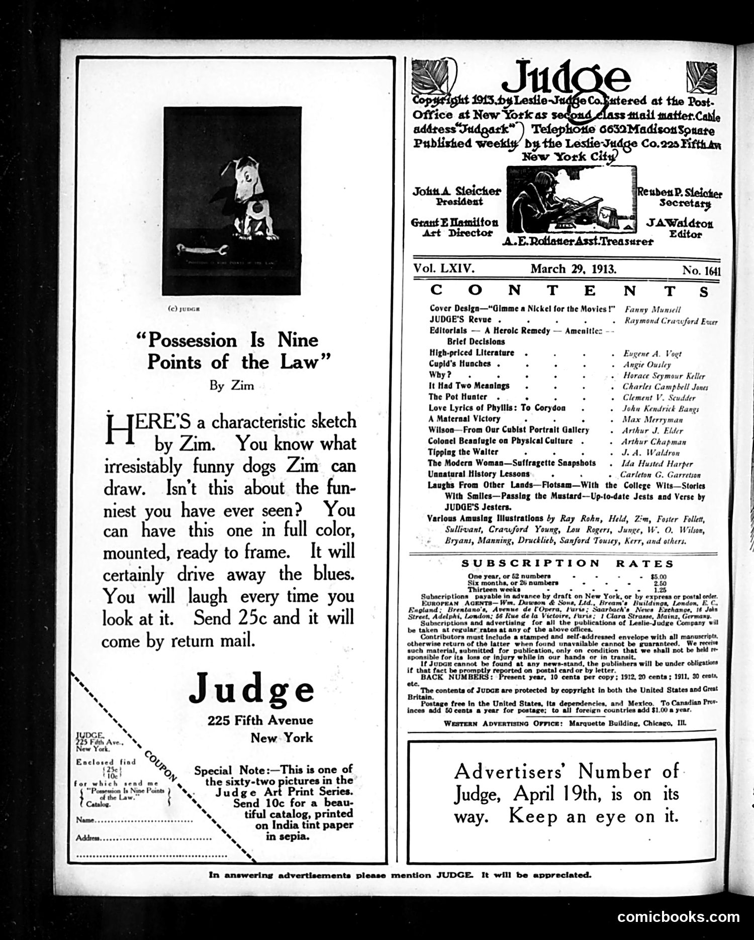 Judge — March 29, 1913 — page 2