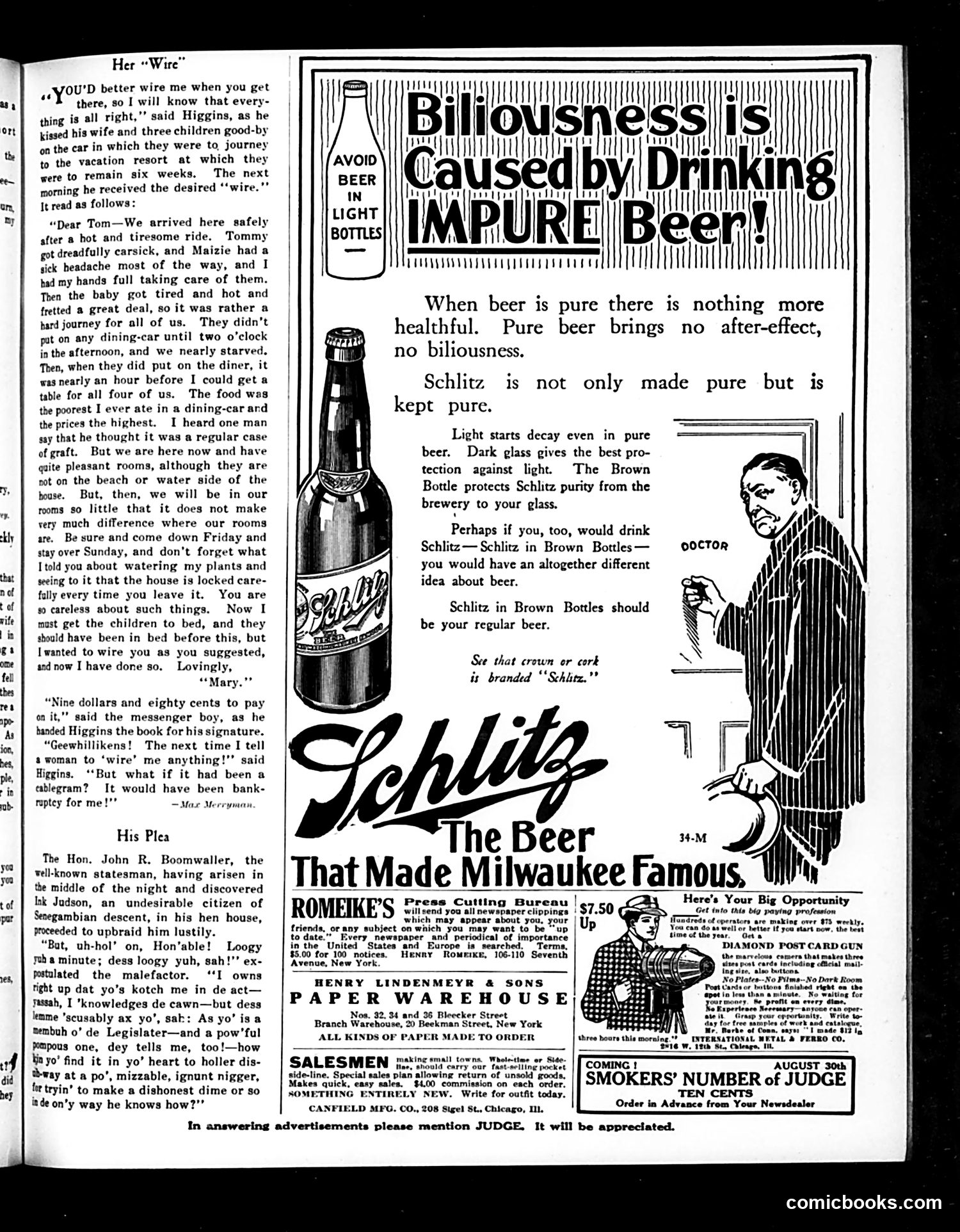 Judge — July 26, 1913 — page 19