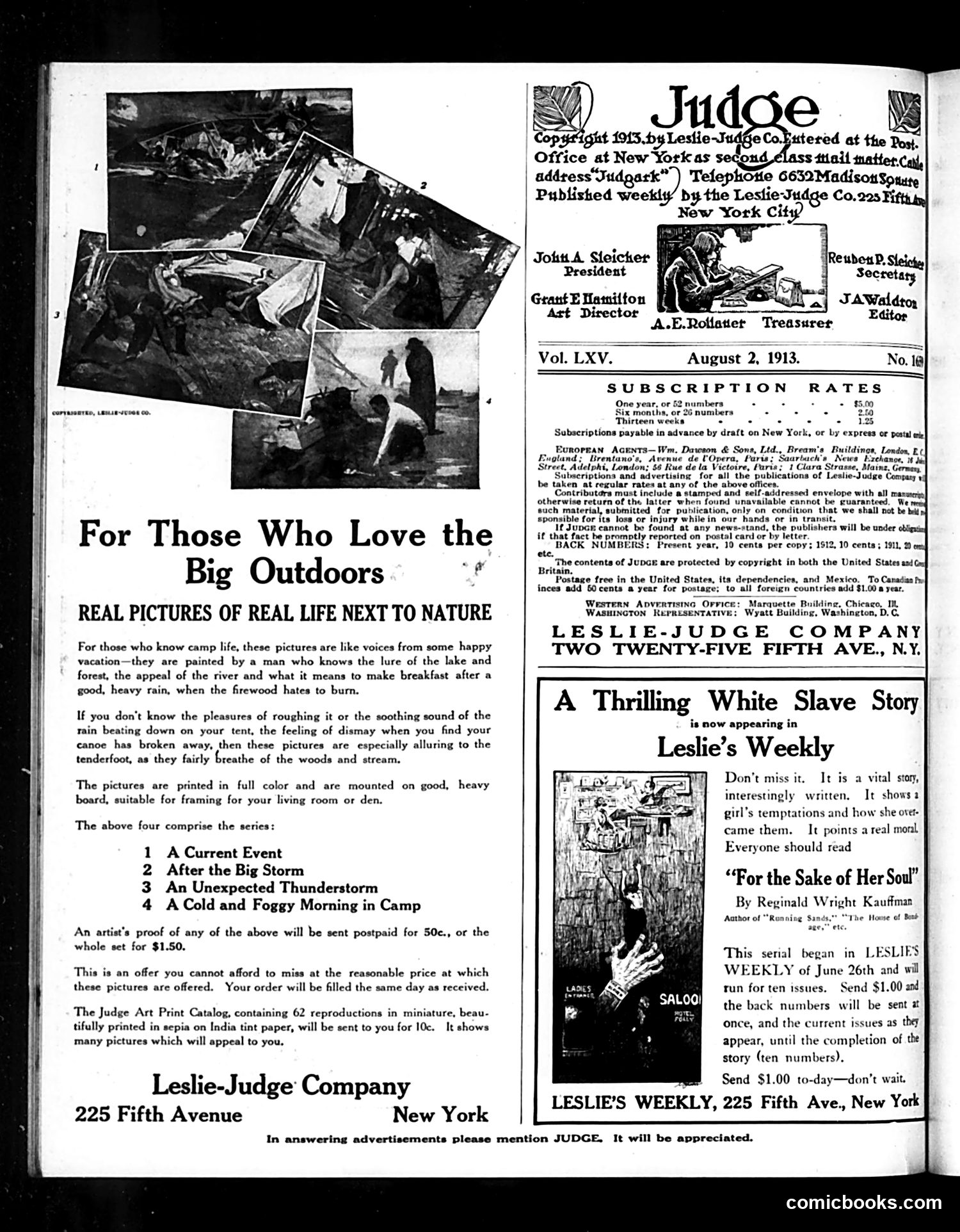Judge — August 2, 1913 — page 2