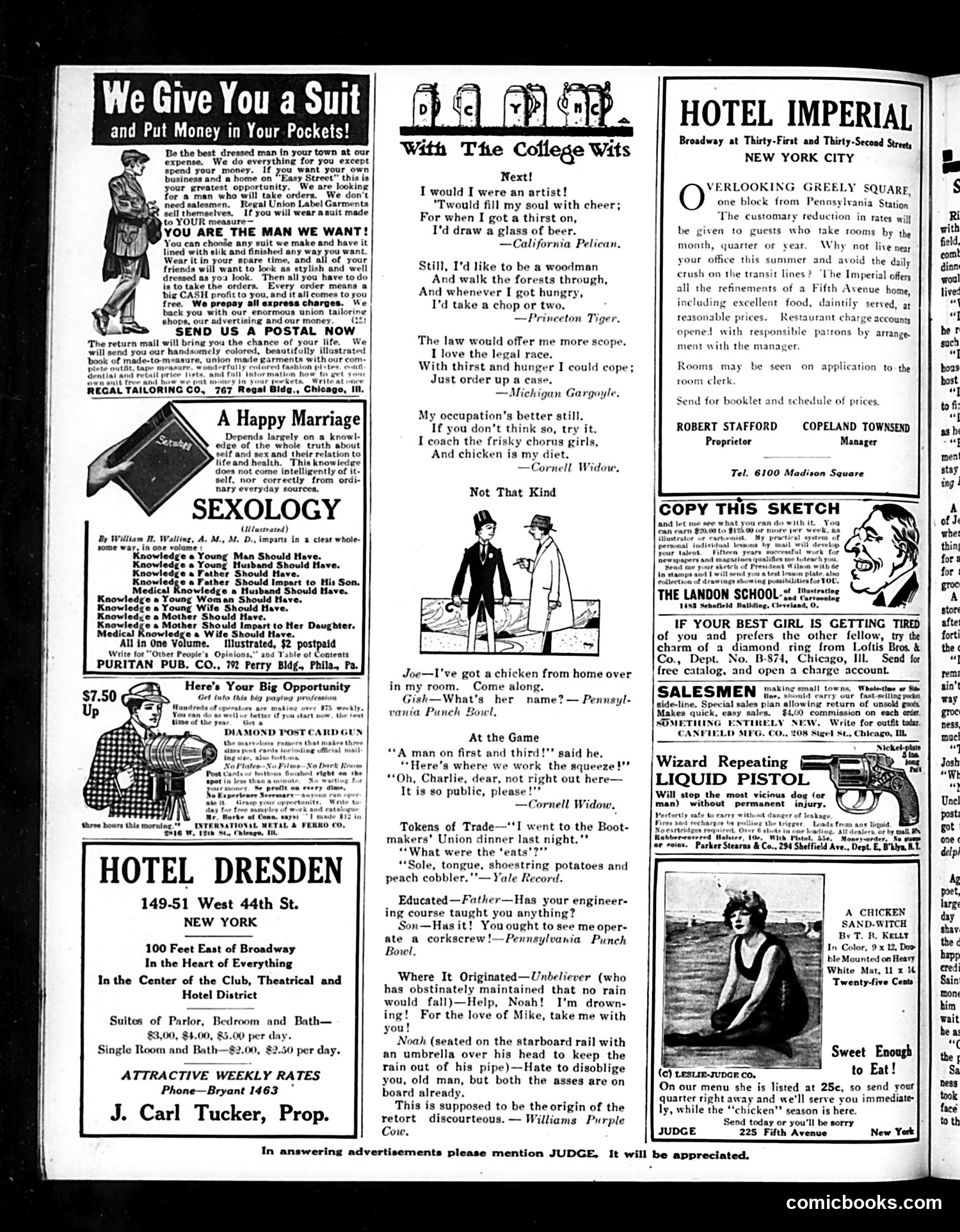Judge — August 2, 1913 — page 22