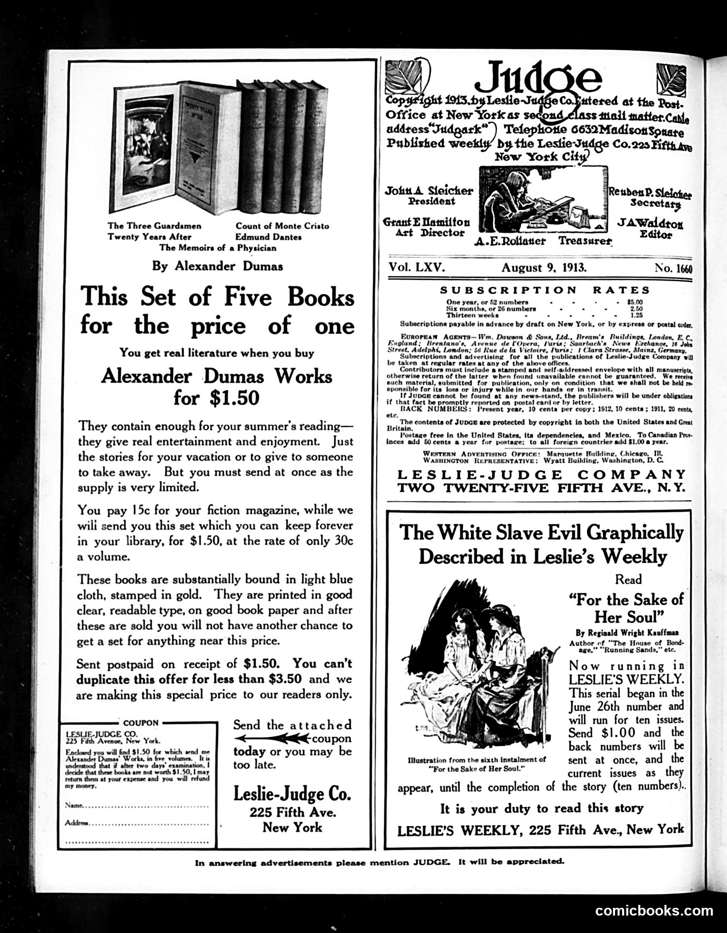 Judge — August 9, 1913 — page 2