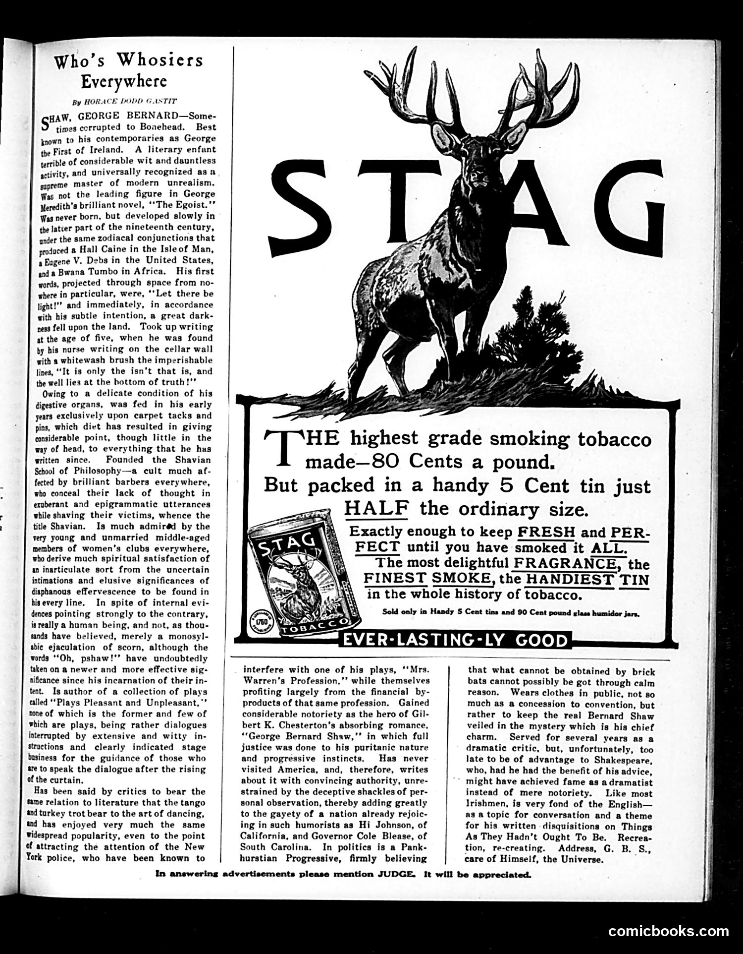 Judge — August 9, 1913 — page 17