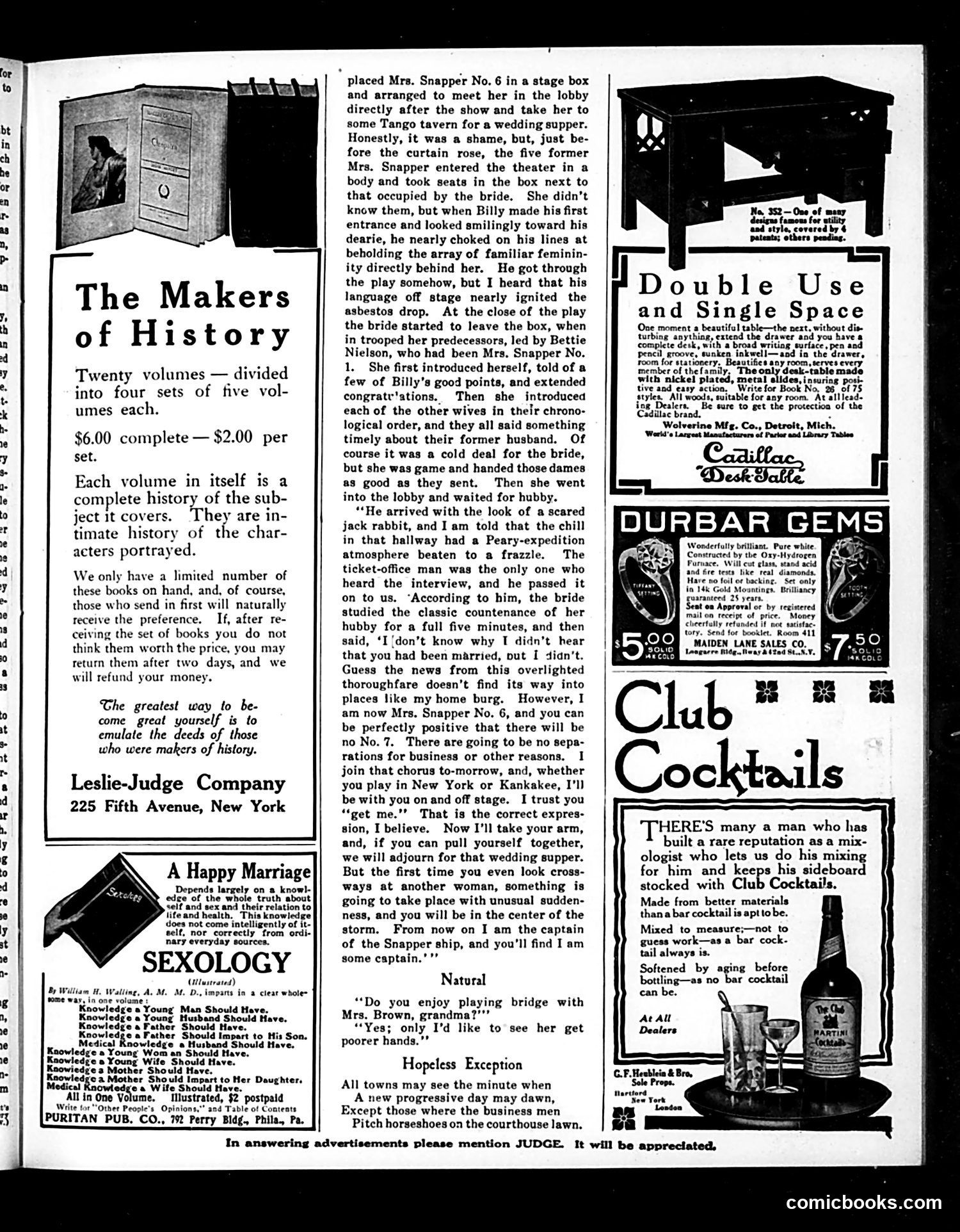Judge — November 15, 1913 — page 19