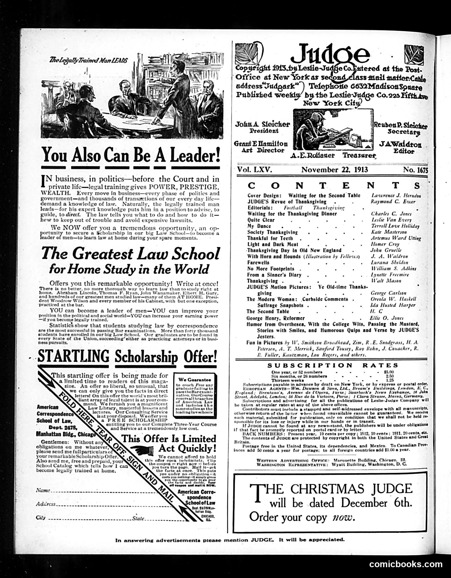 Judge — November 22, 1913 — page 2