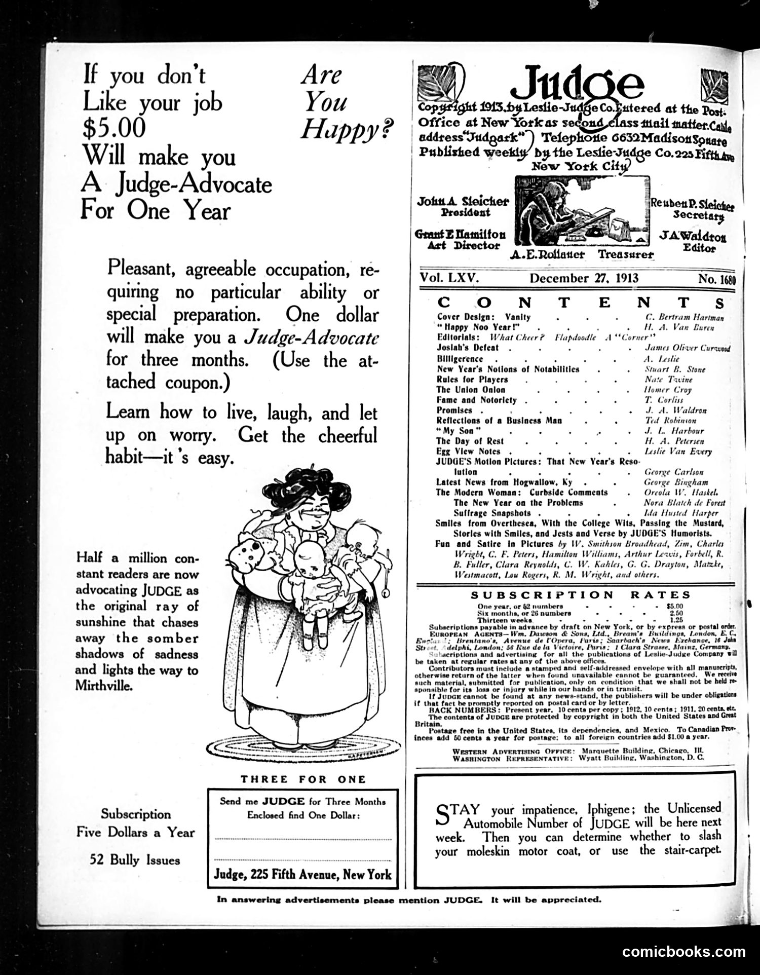 Judge — December 27, 1913 — page 2