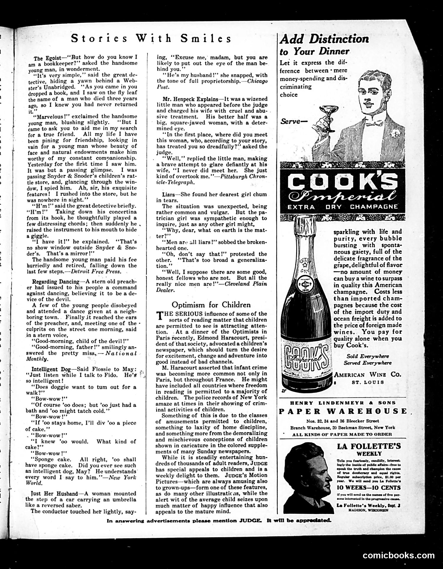 Judge — December 27, 1913 — page 23