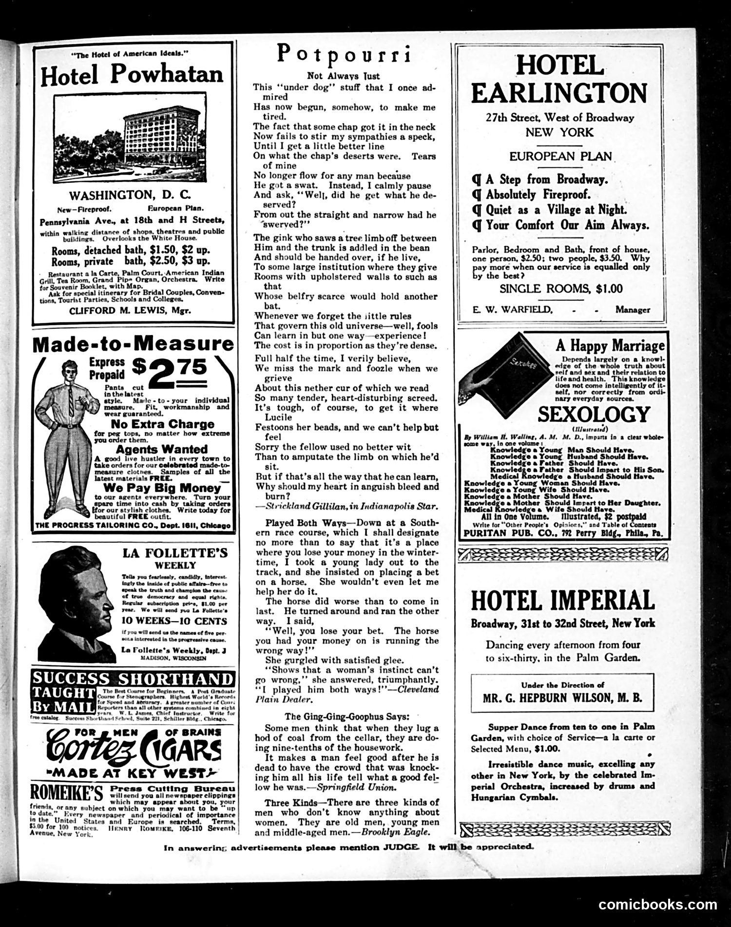 Judge — January 17, 1914 — page 23