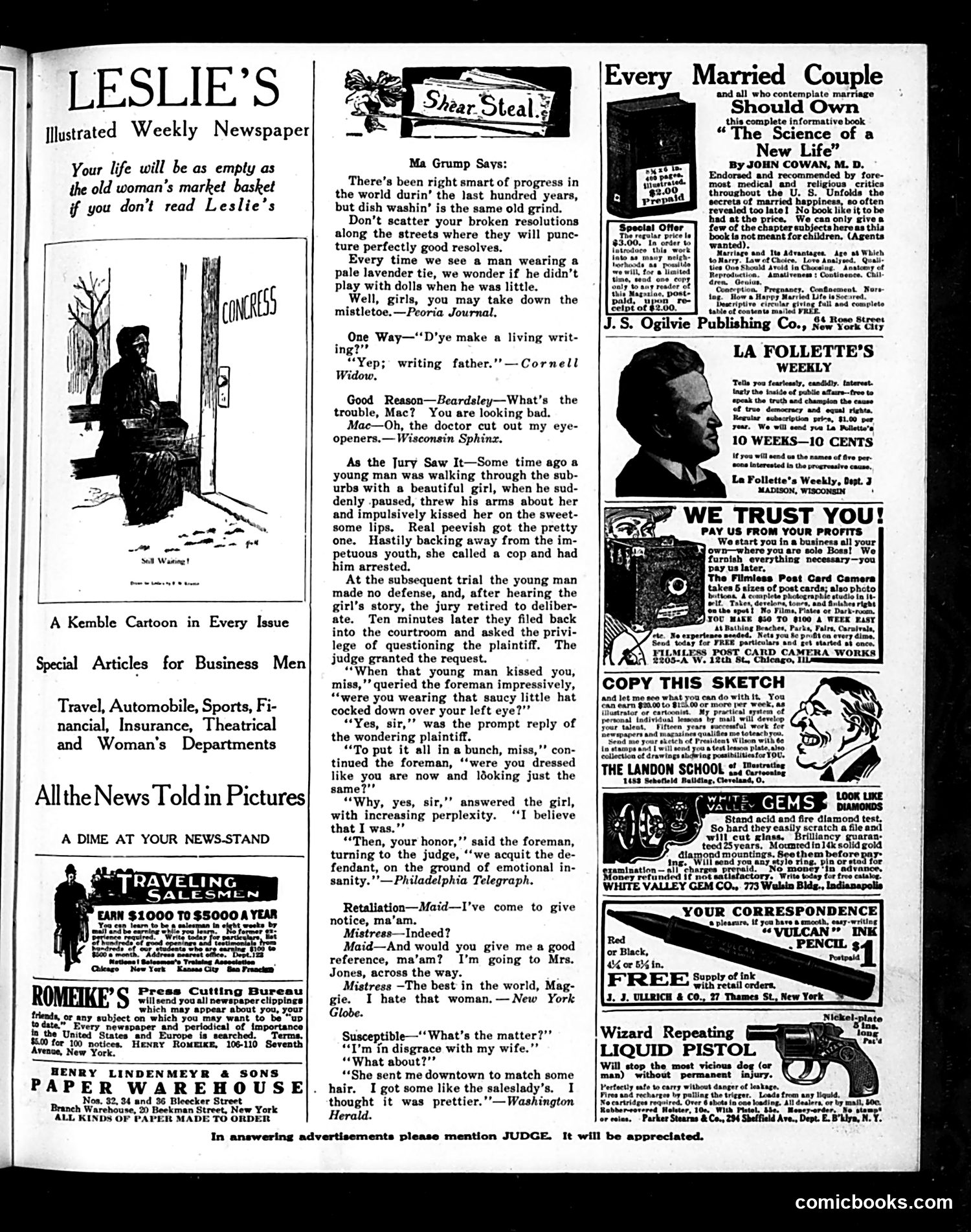 Judge — February 7, 1914 — page 23