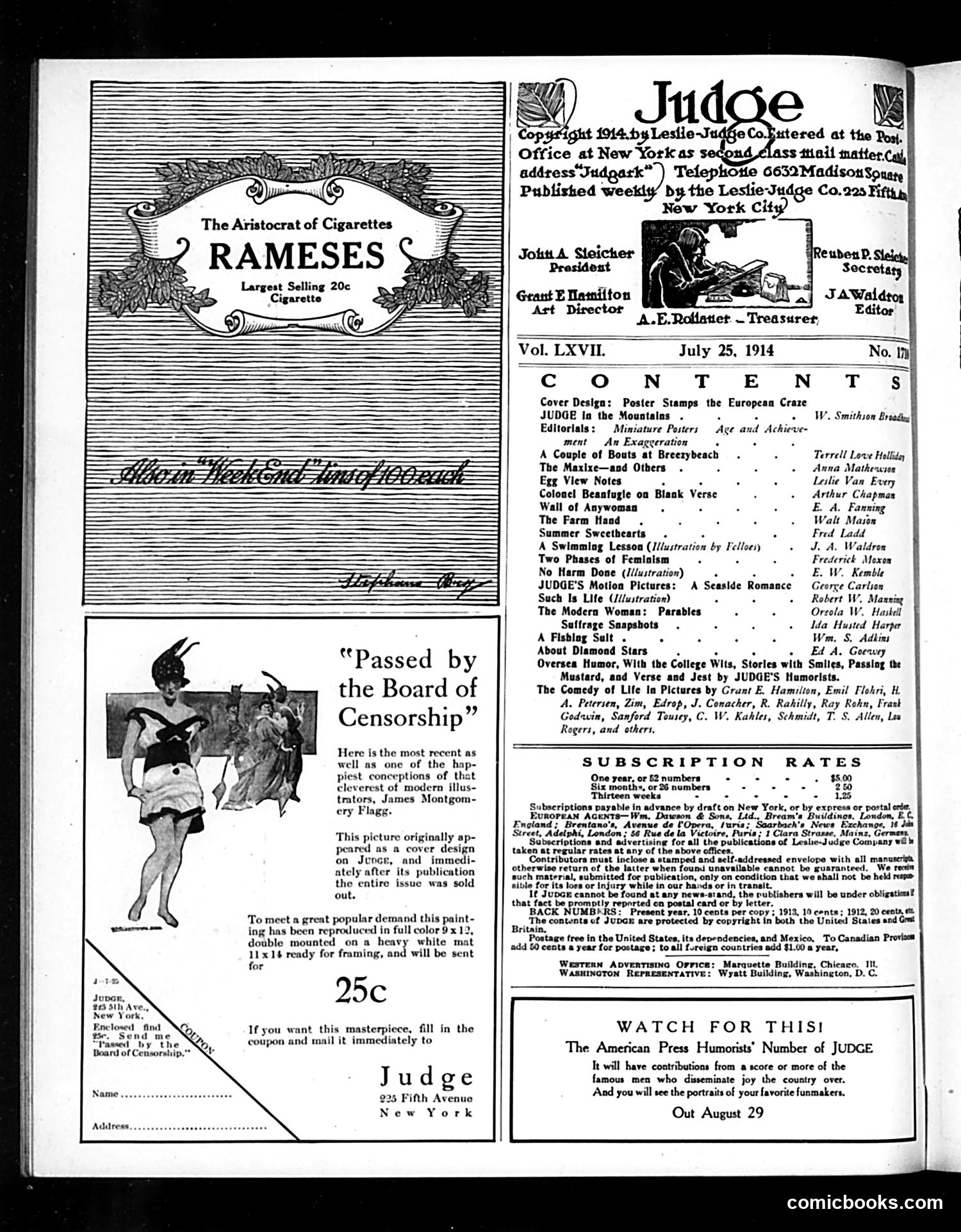 Judge — July 25, 1914 — page 2